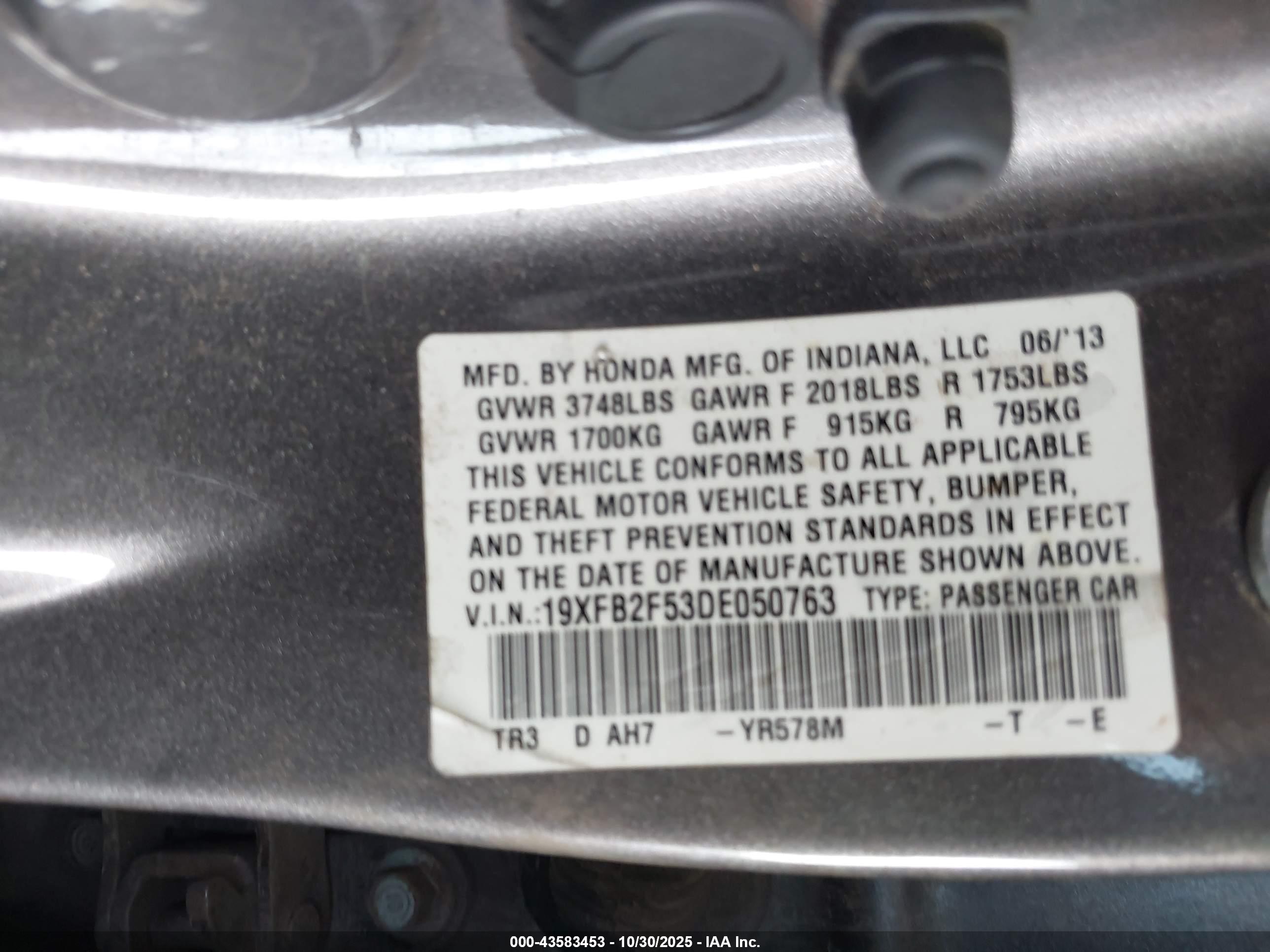 HONDA CIVIC image 9
