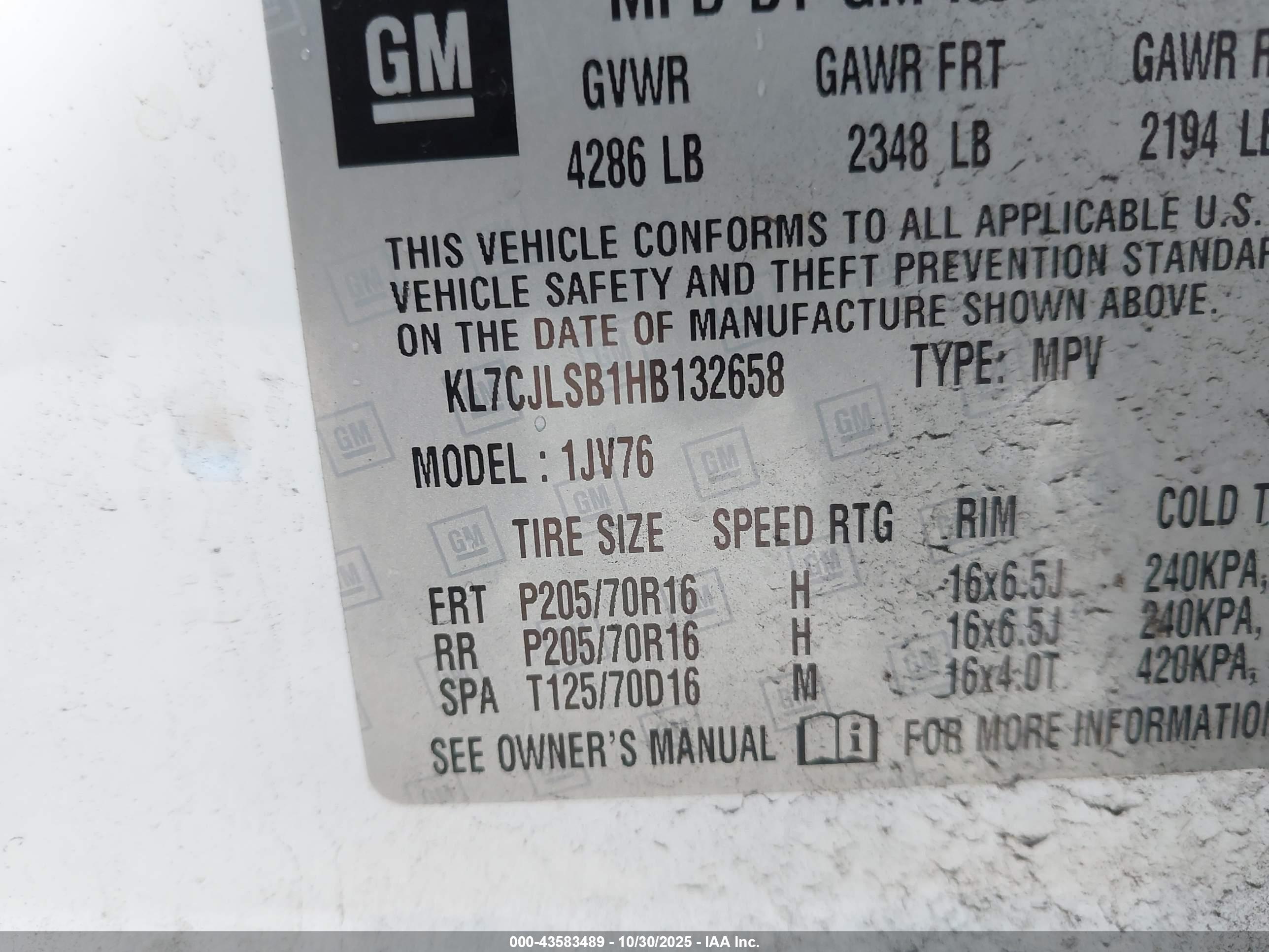 CHEVROLET TRAX image 9