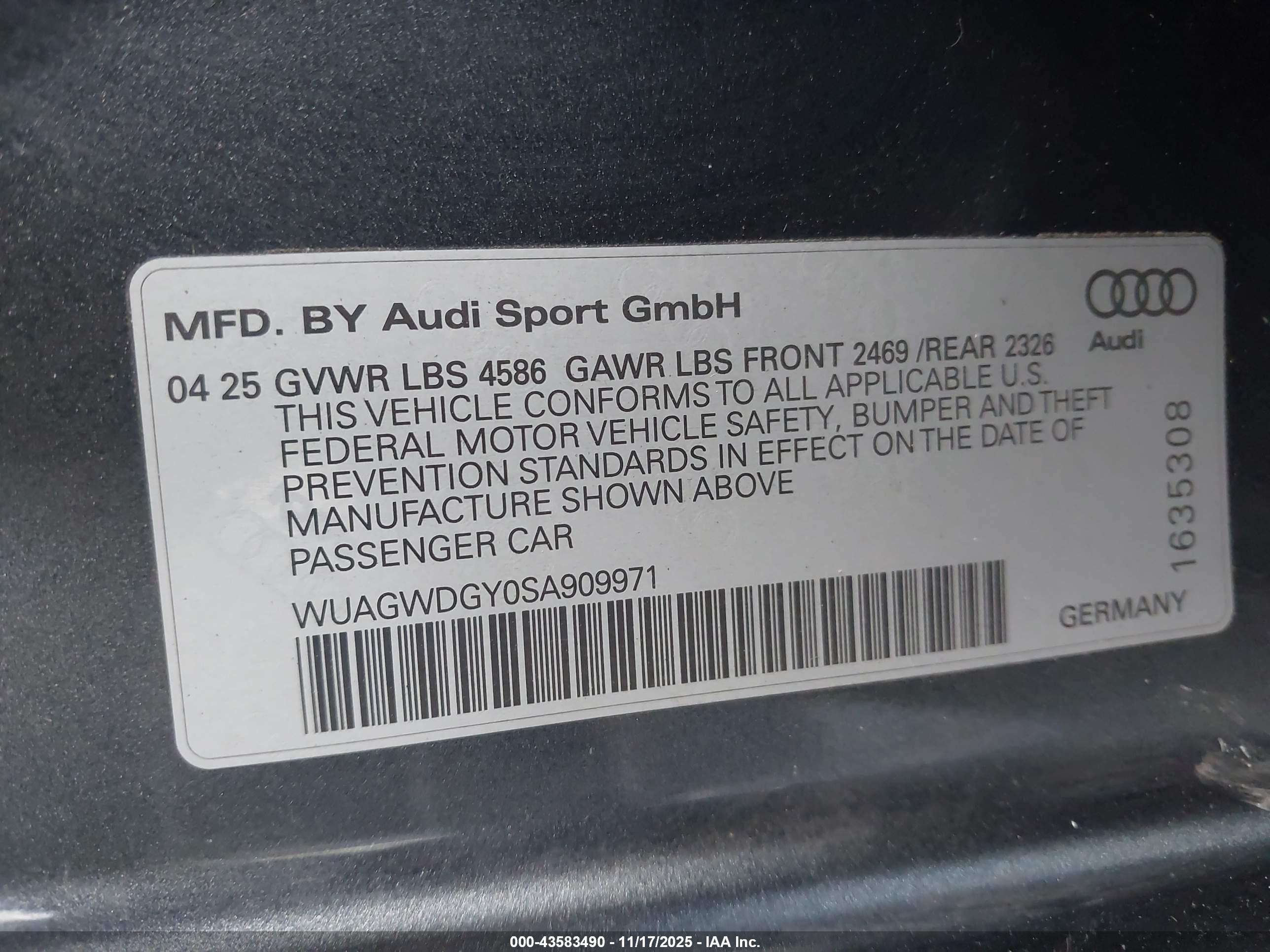 AUDI RS image 9