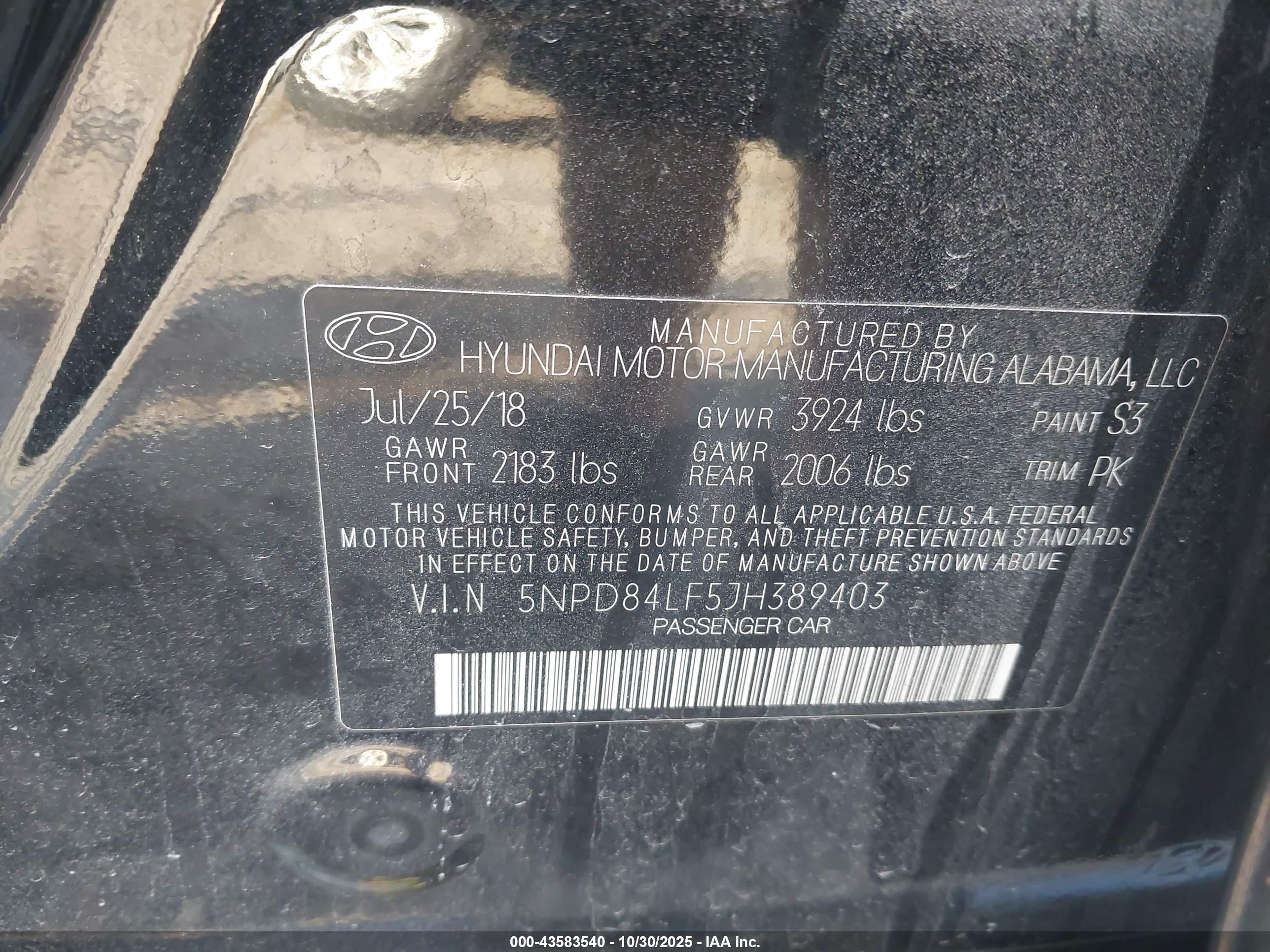 HYUNDAI ELANTRA image 9
