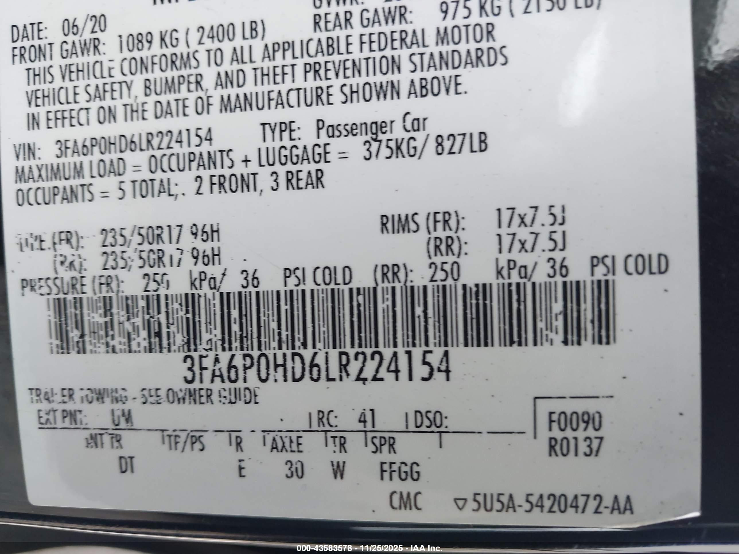 FORD FUSION image 9