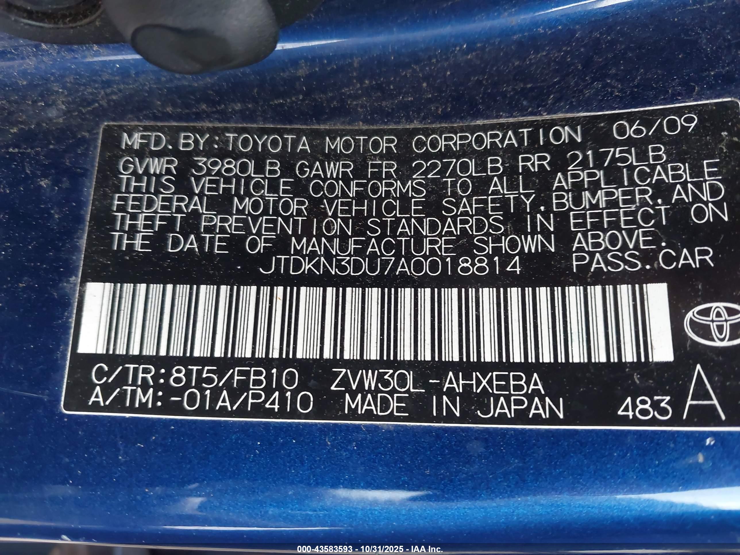 TOYOTA PRIUS image 9
