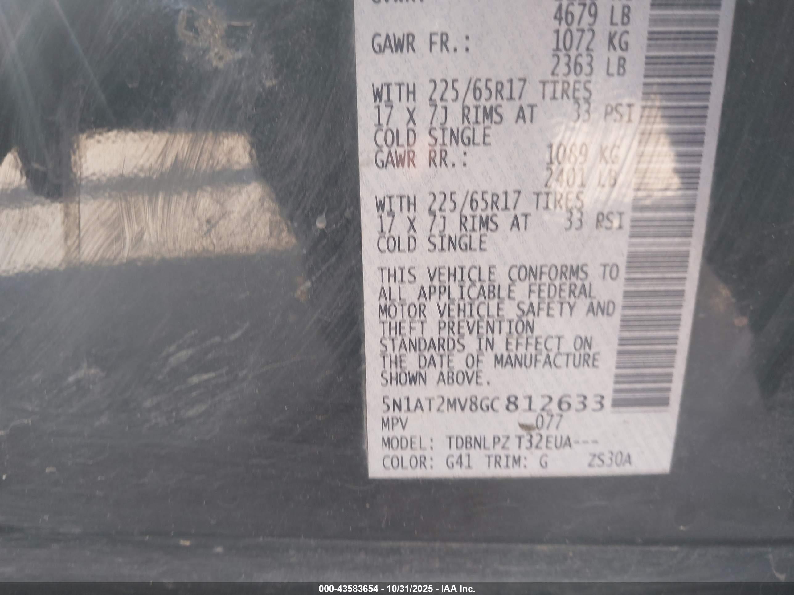 NISSAN ROGUE image 9