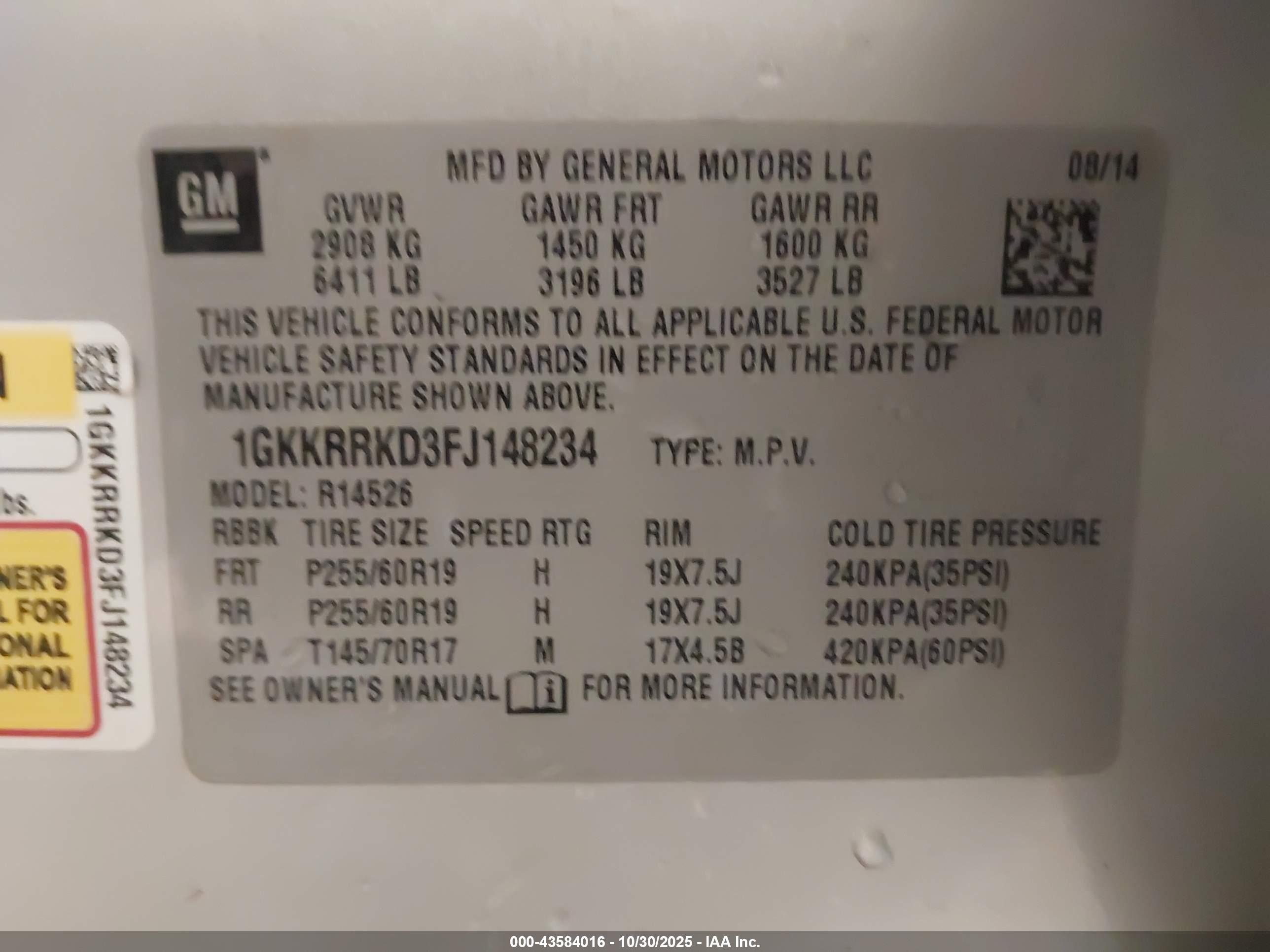 GMC ACADIA image 9