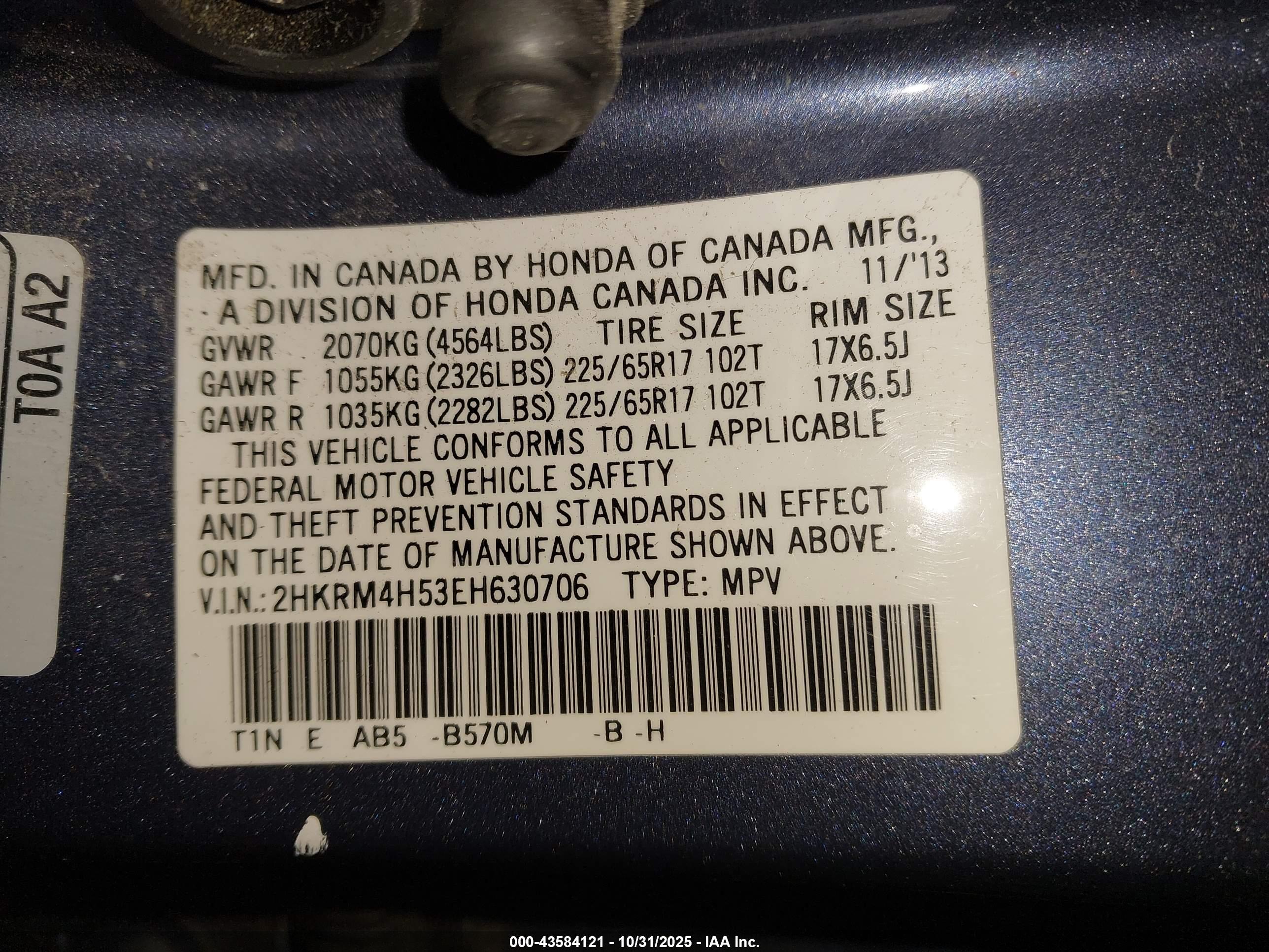 HONDA CR-V image 9