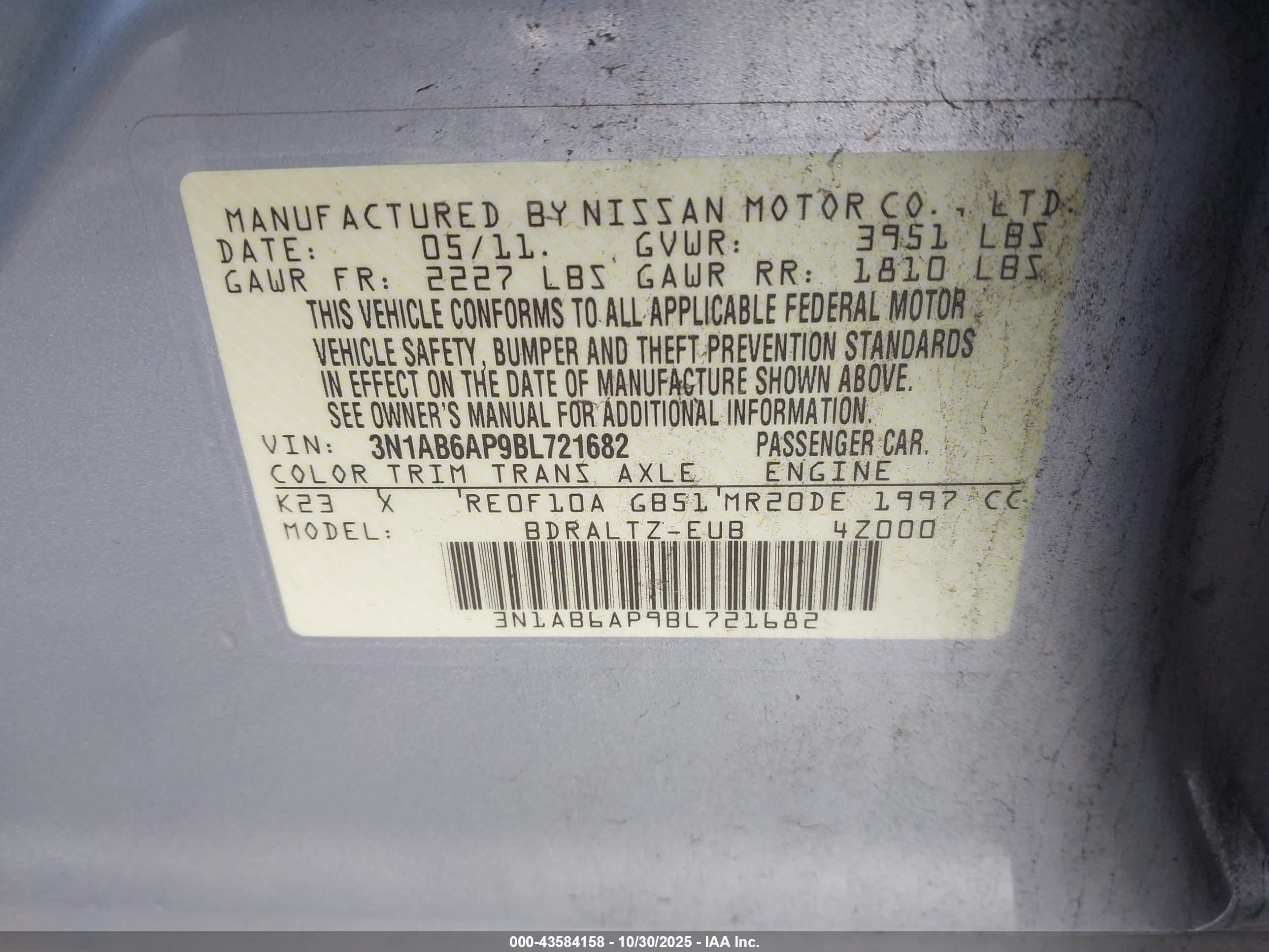 NISSAN SENTRA image 9