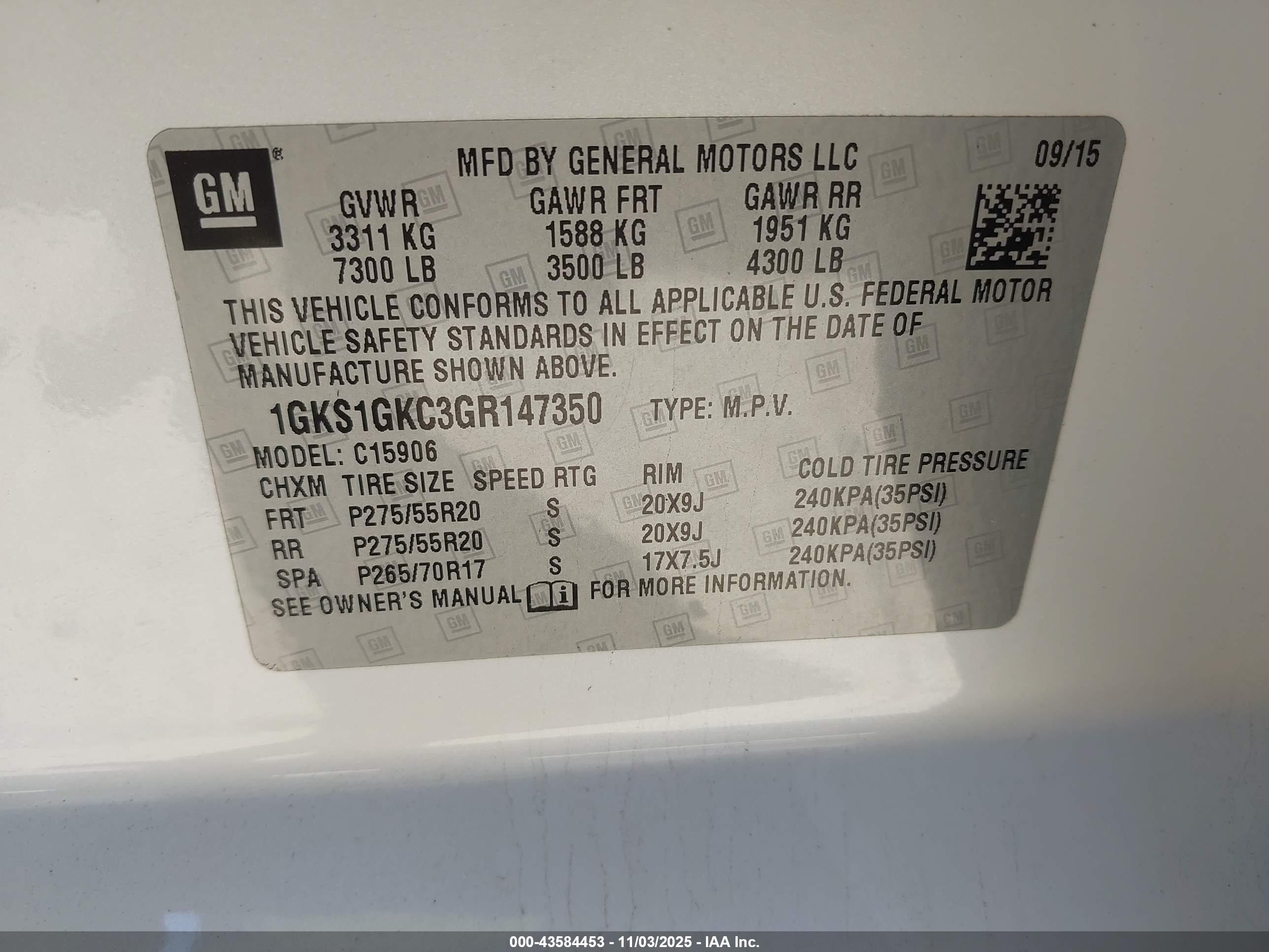 GMC YUKON image 9