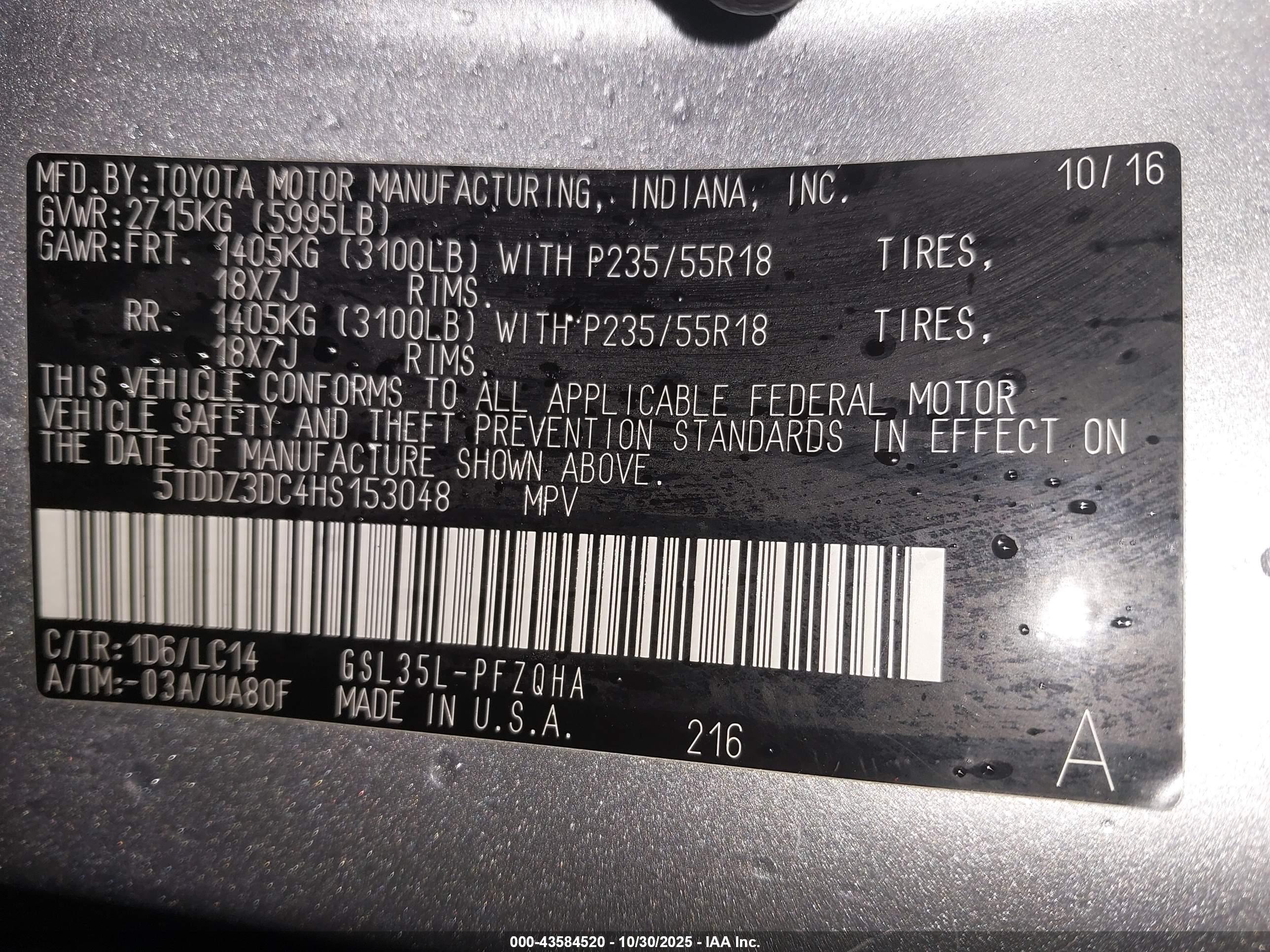 TOYOTA SIENNA image 9
