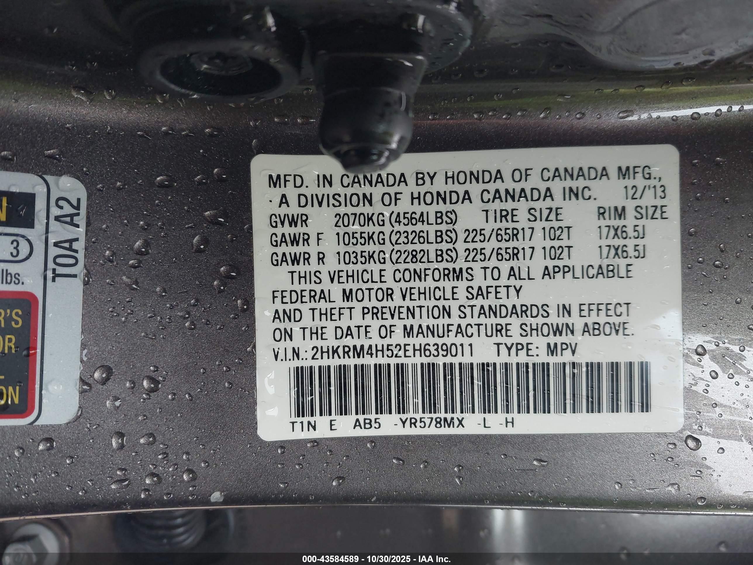 HONDA CR-V image 9