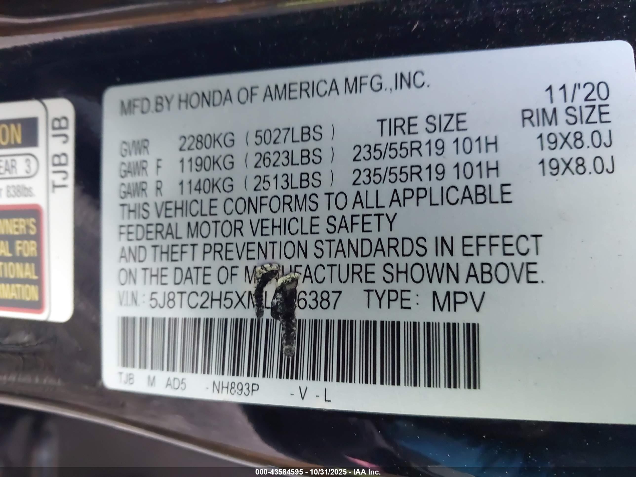 ACURA RDX image 9