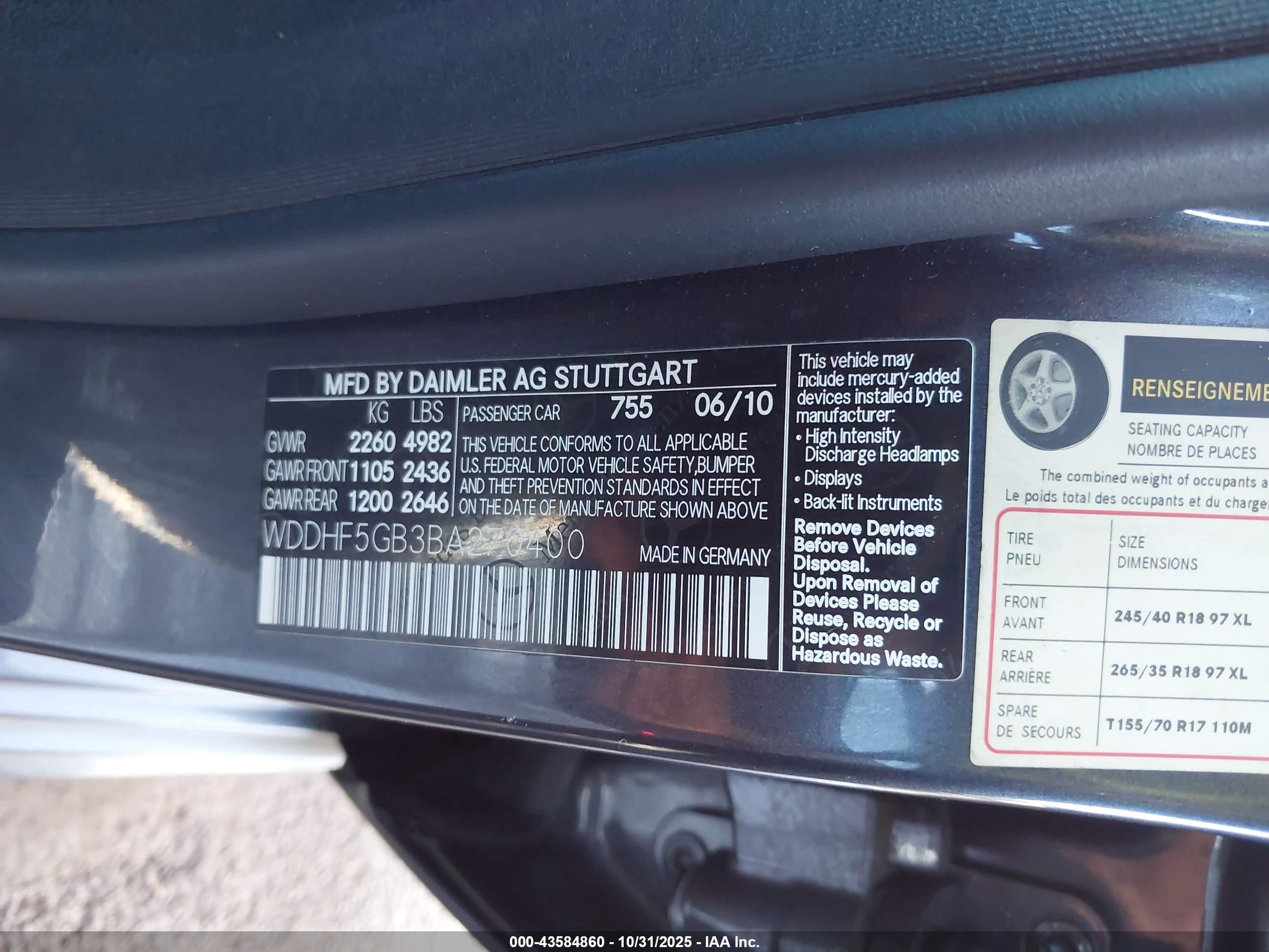 MERCEDES-BENZ E image 9