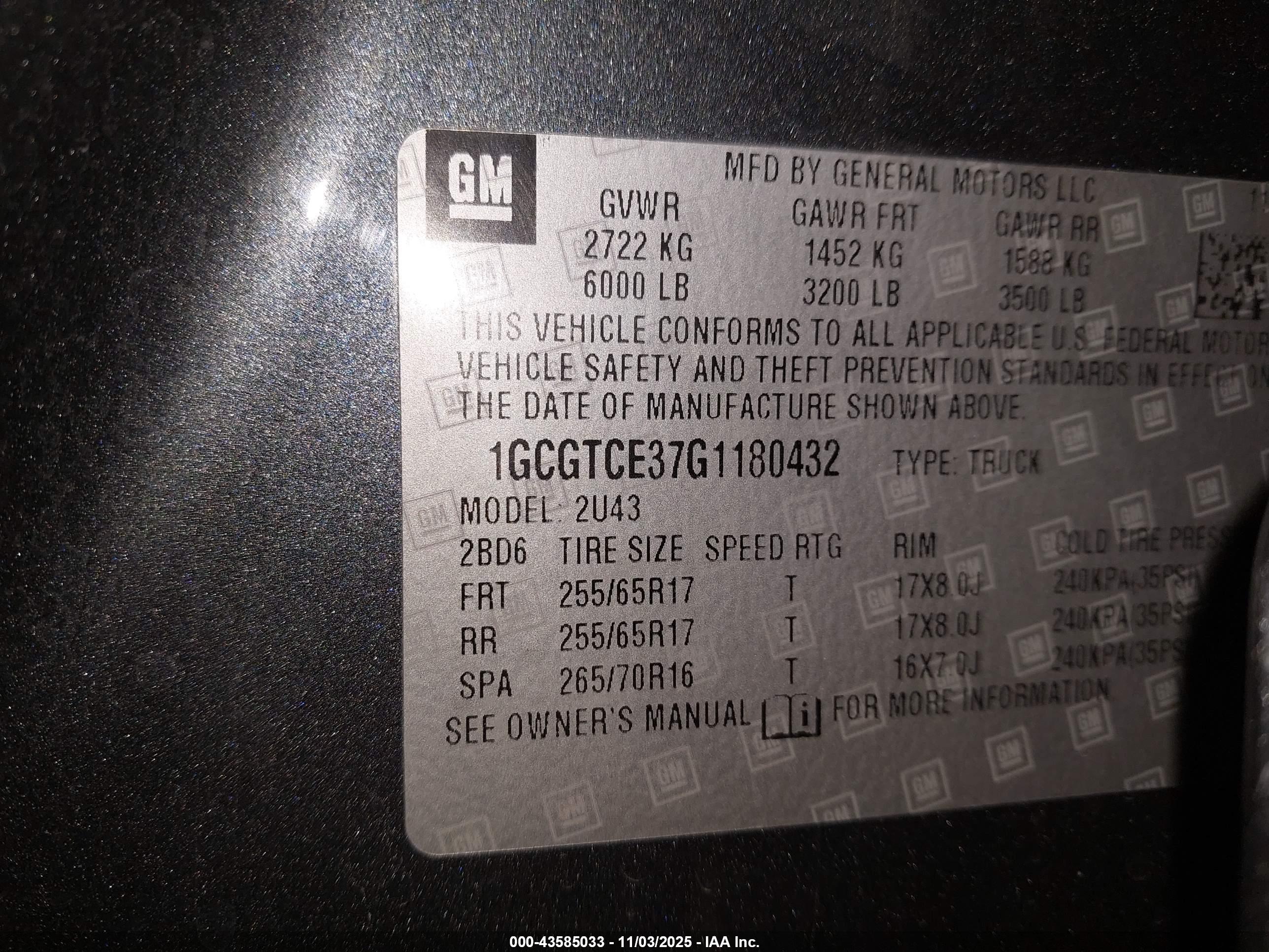 CHEVROLET COLORADO image 9