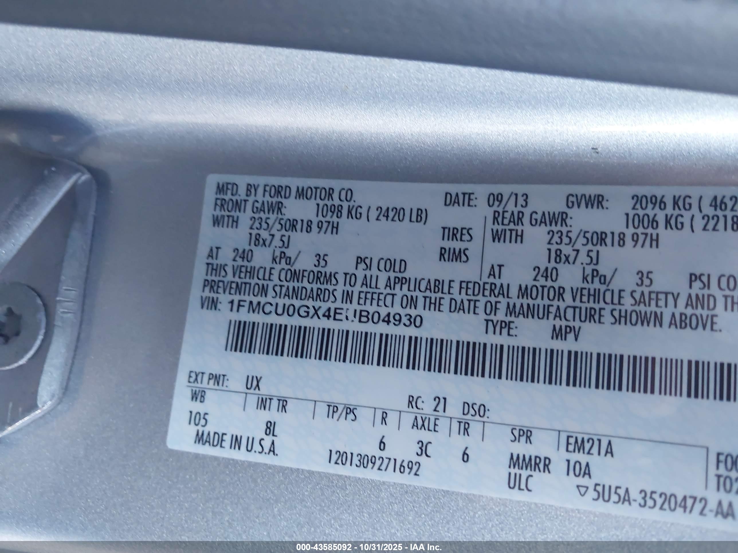 FORD ESCAPE image 9