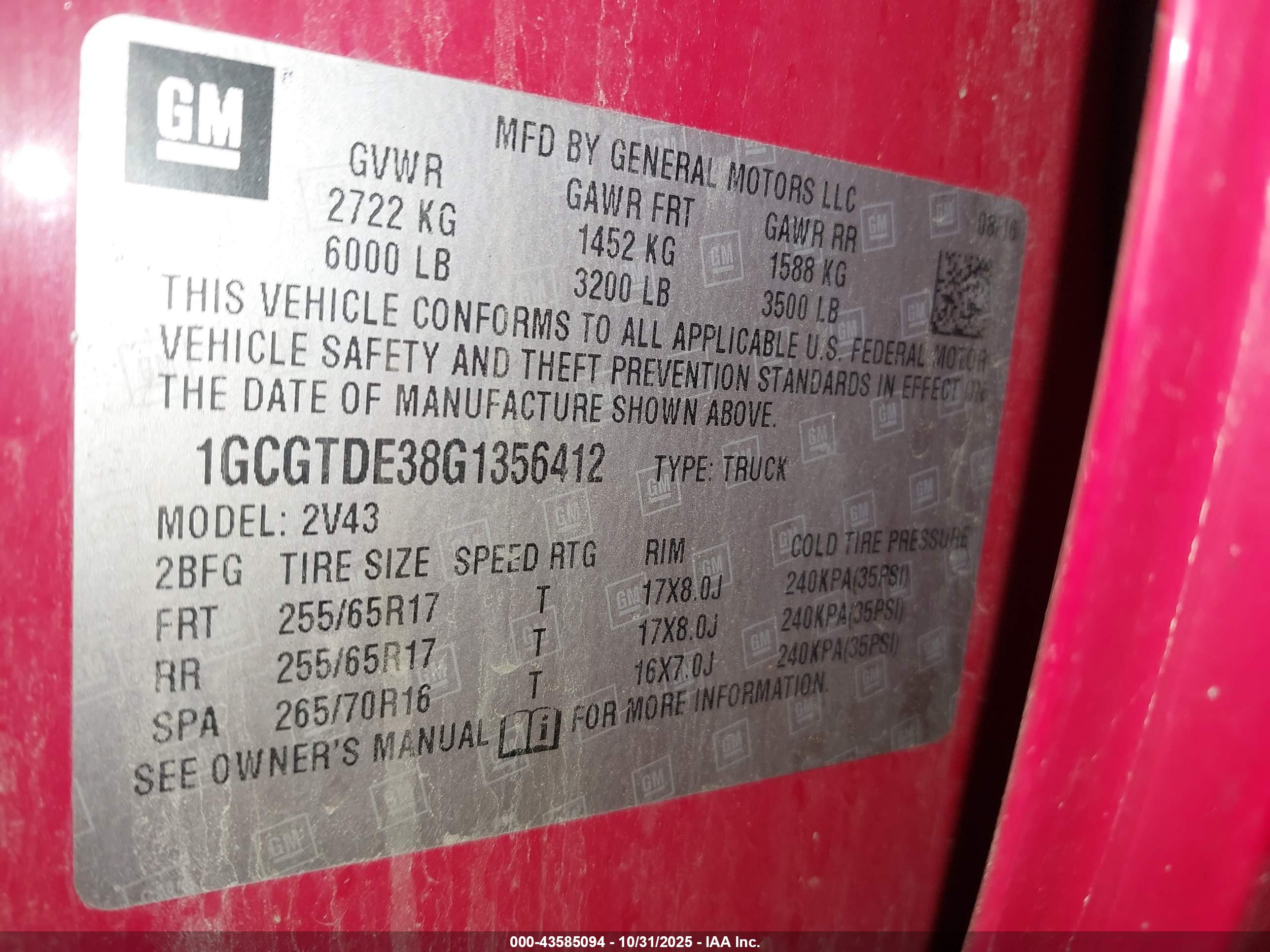CHEVROLET COLORADO image 9