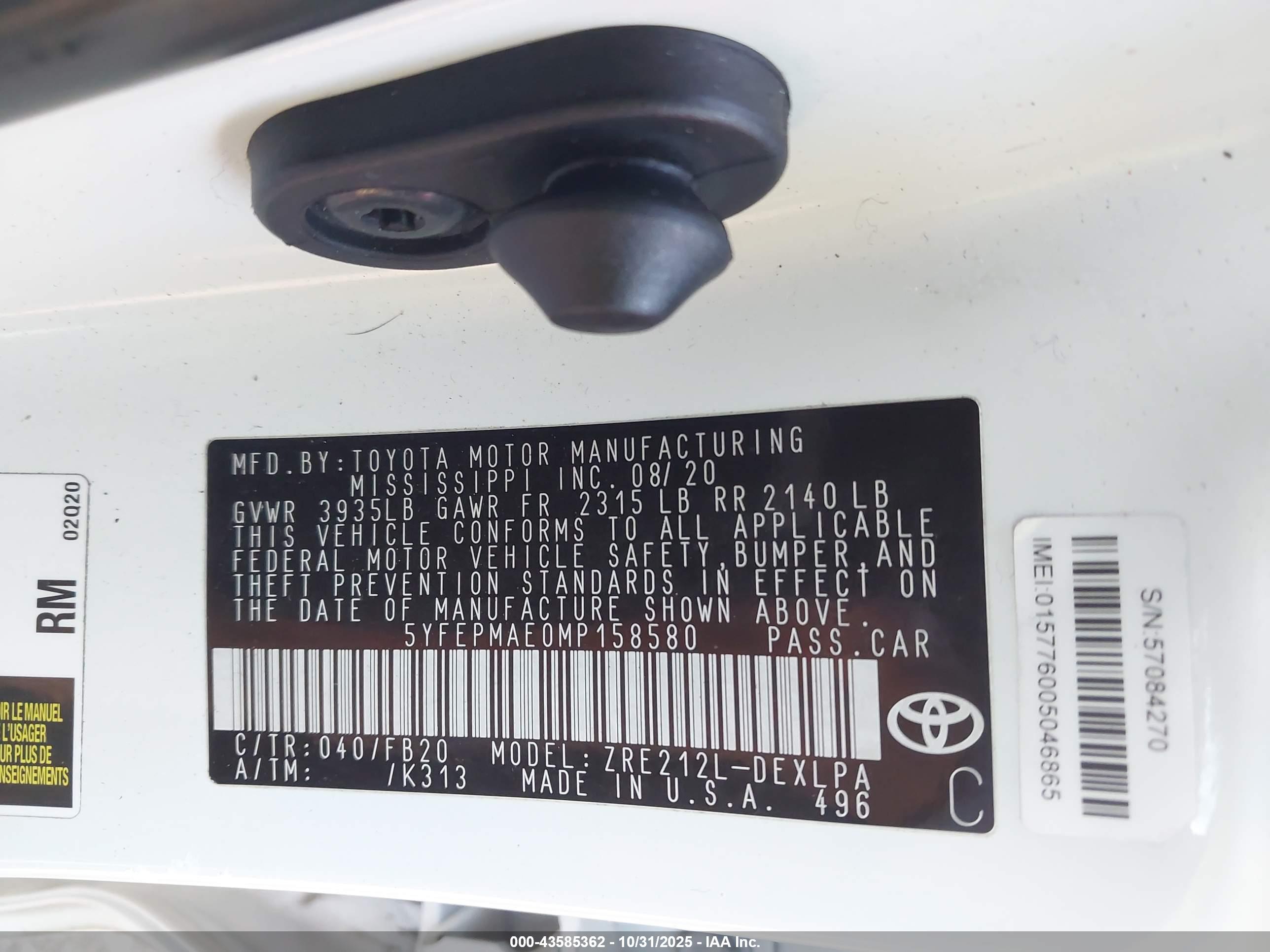 TOYOTA COROLLA image 9