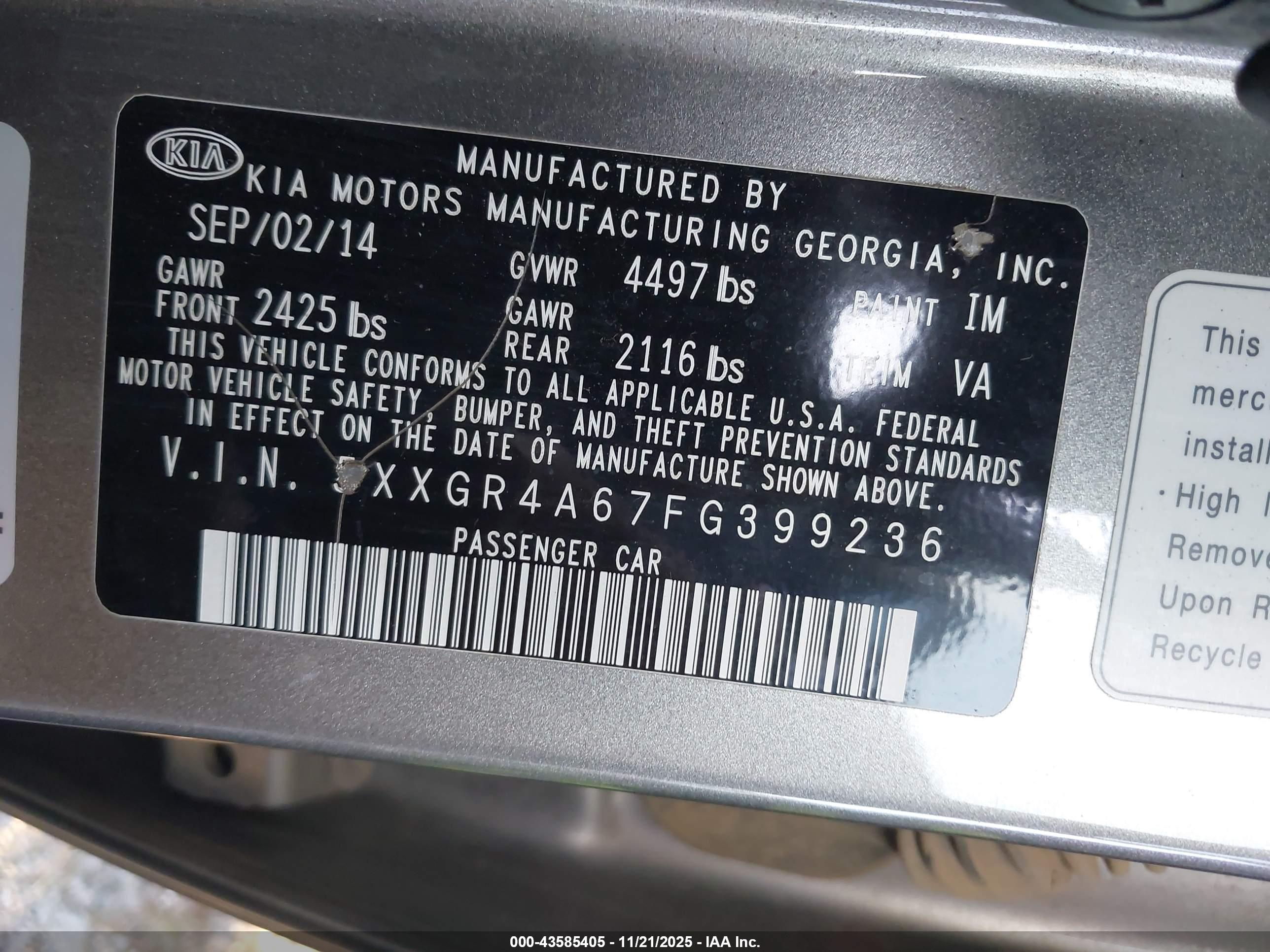 KIA OPTIMA image 9