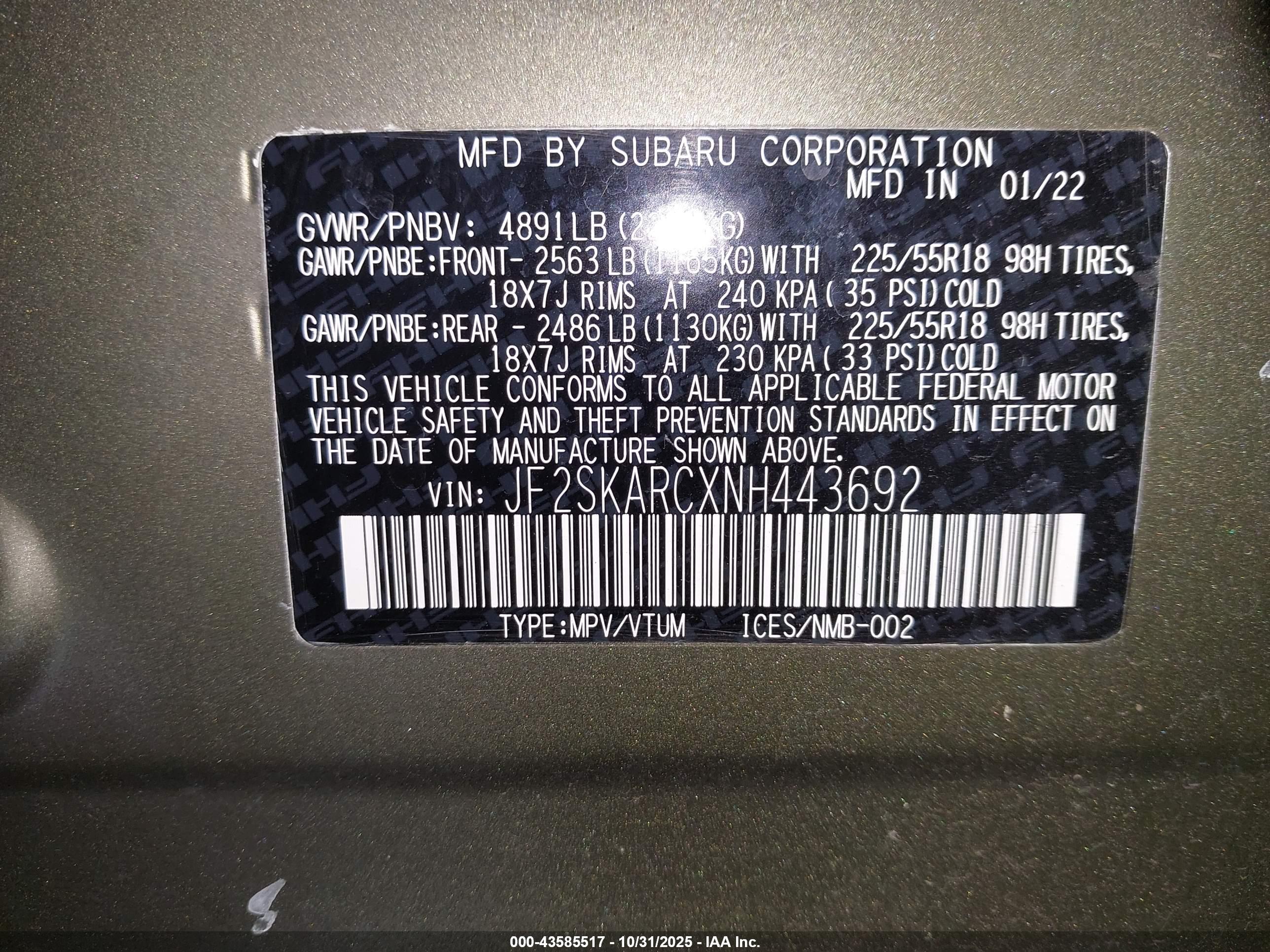 SUBARU FORESTER image 9