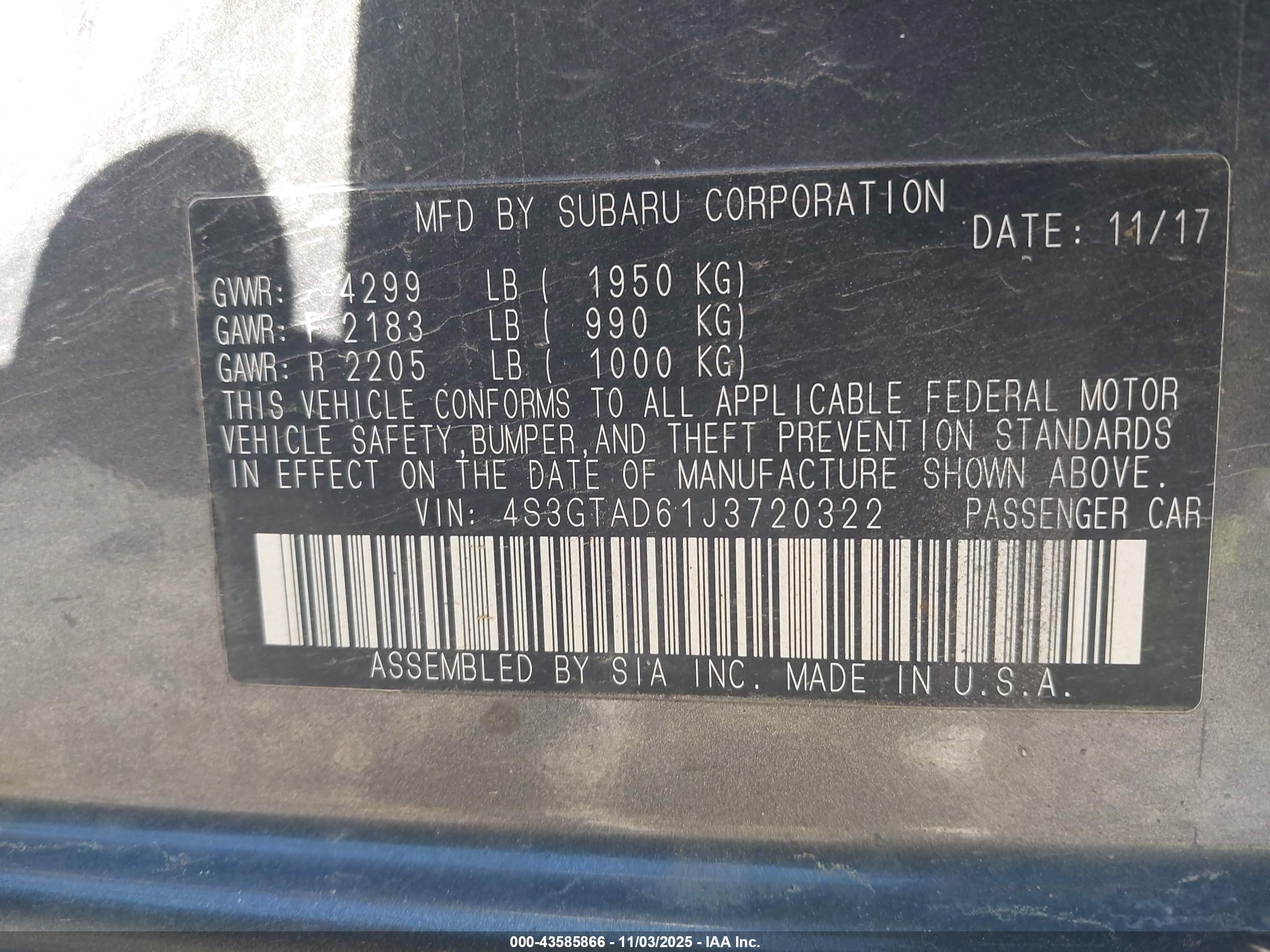 SUBARU IMPREZA image 9