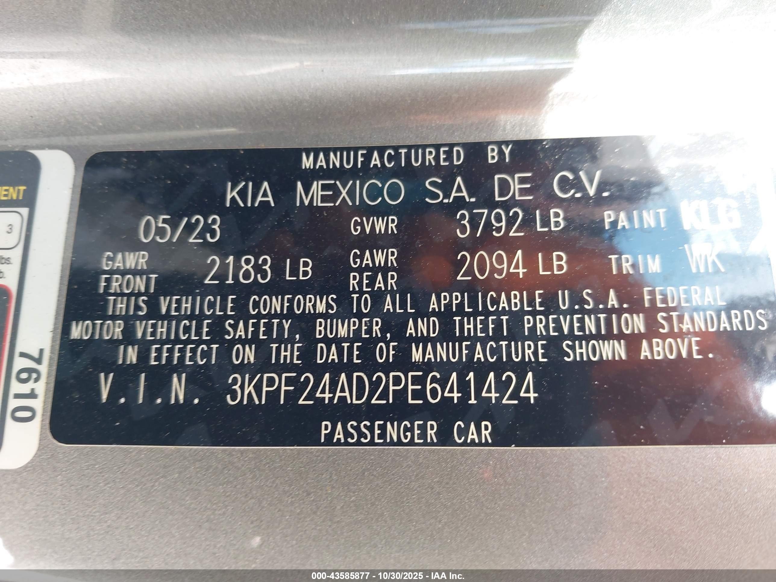 KIA FORTE image 9