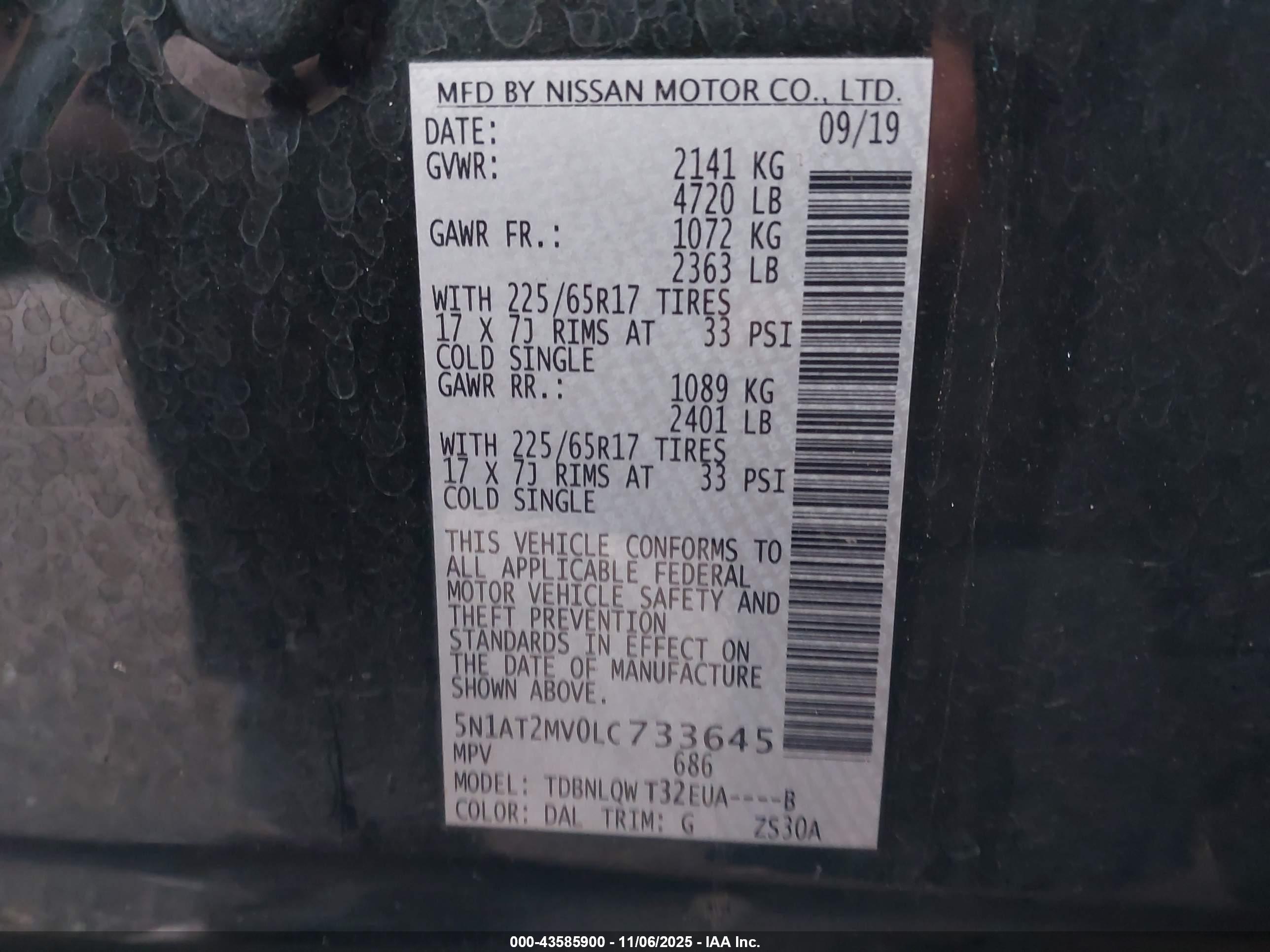 NISSAN ROGUE image 9