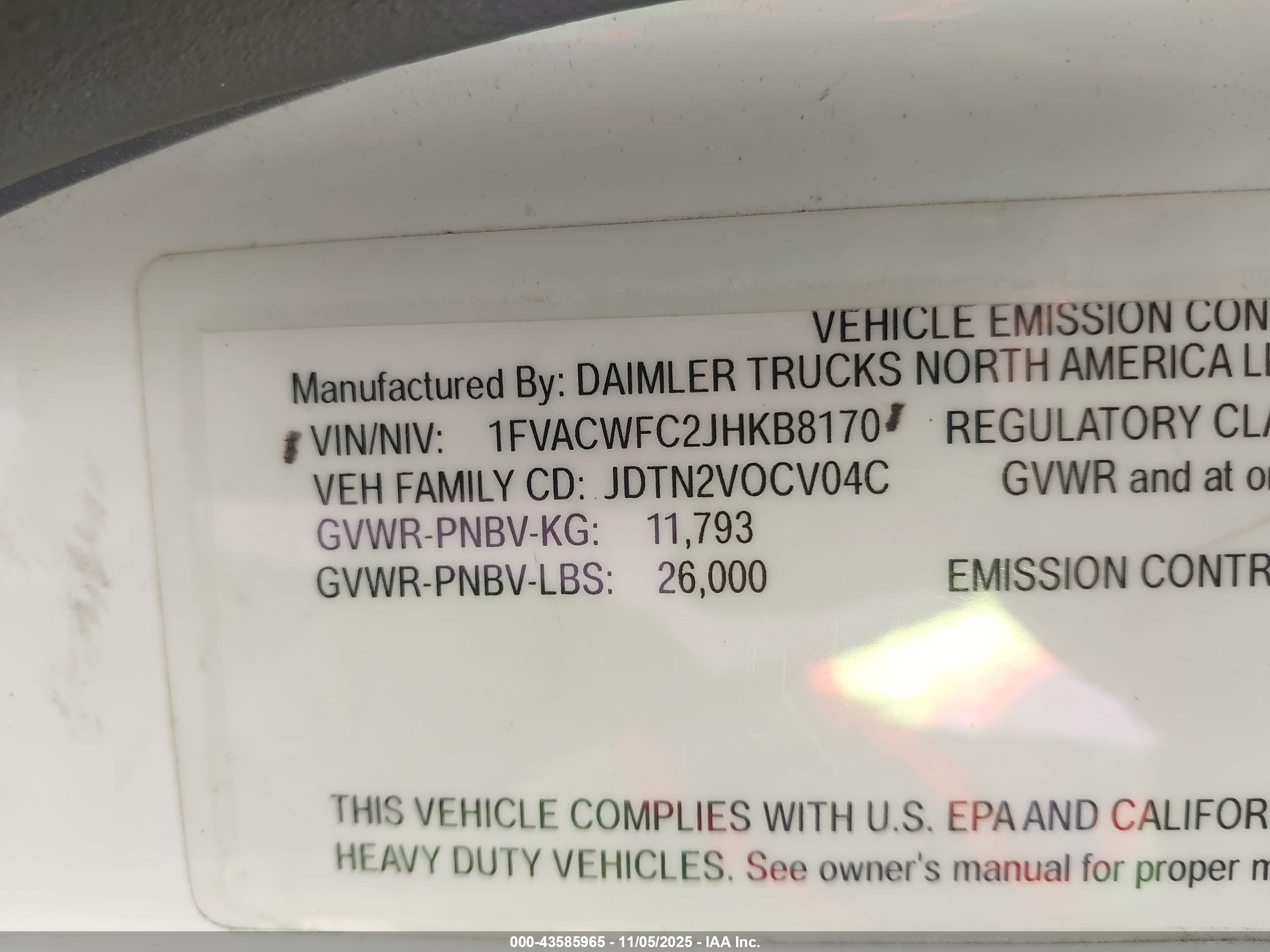 FREIGHTLINER M2 image 9