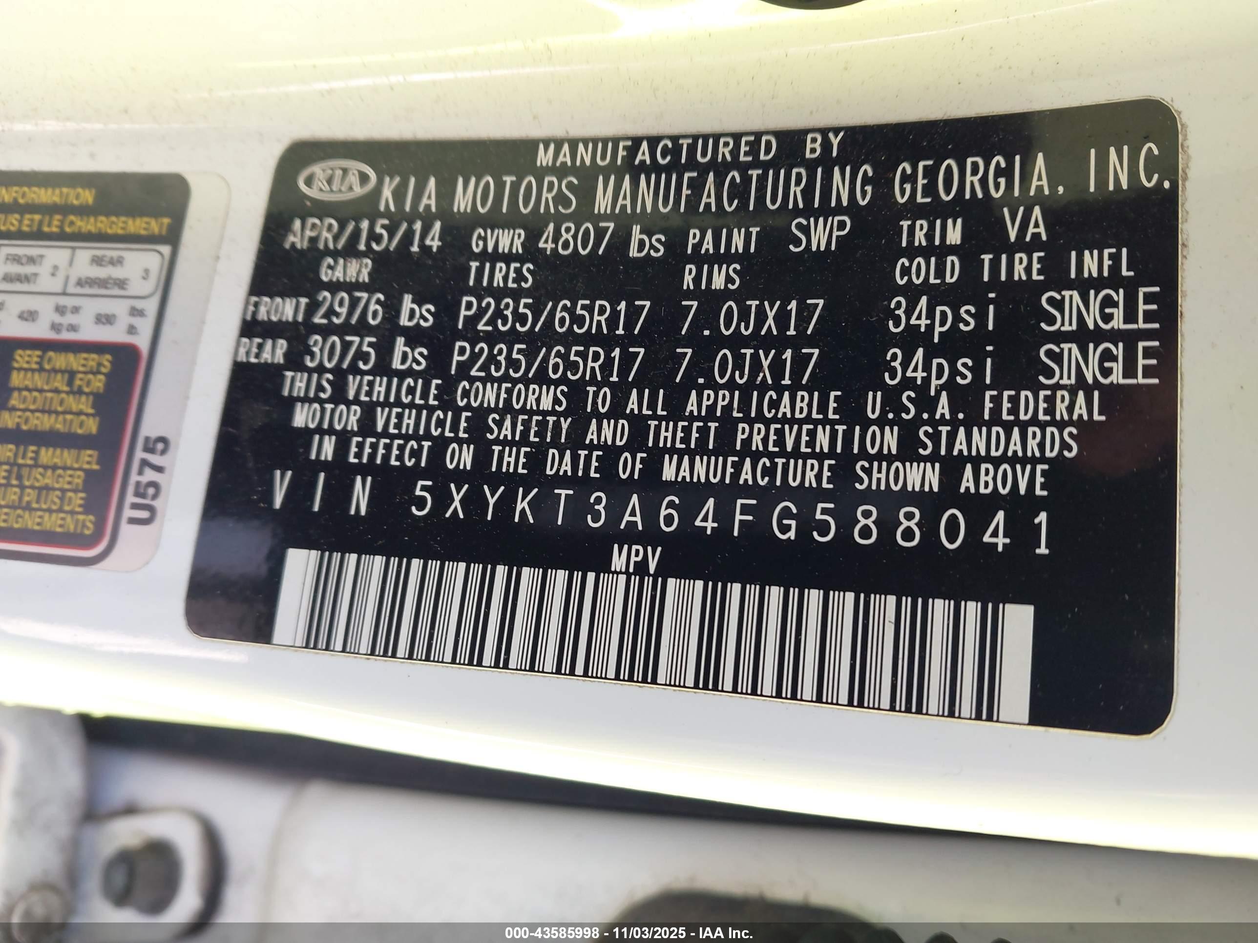 KIA SORENTO image 9