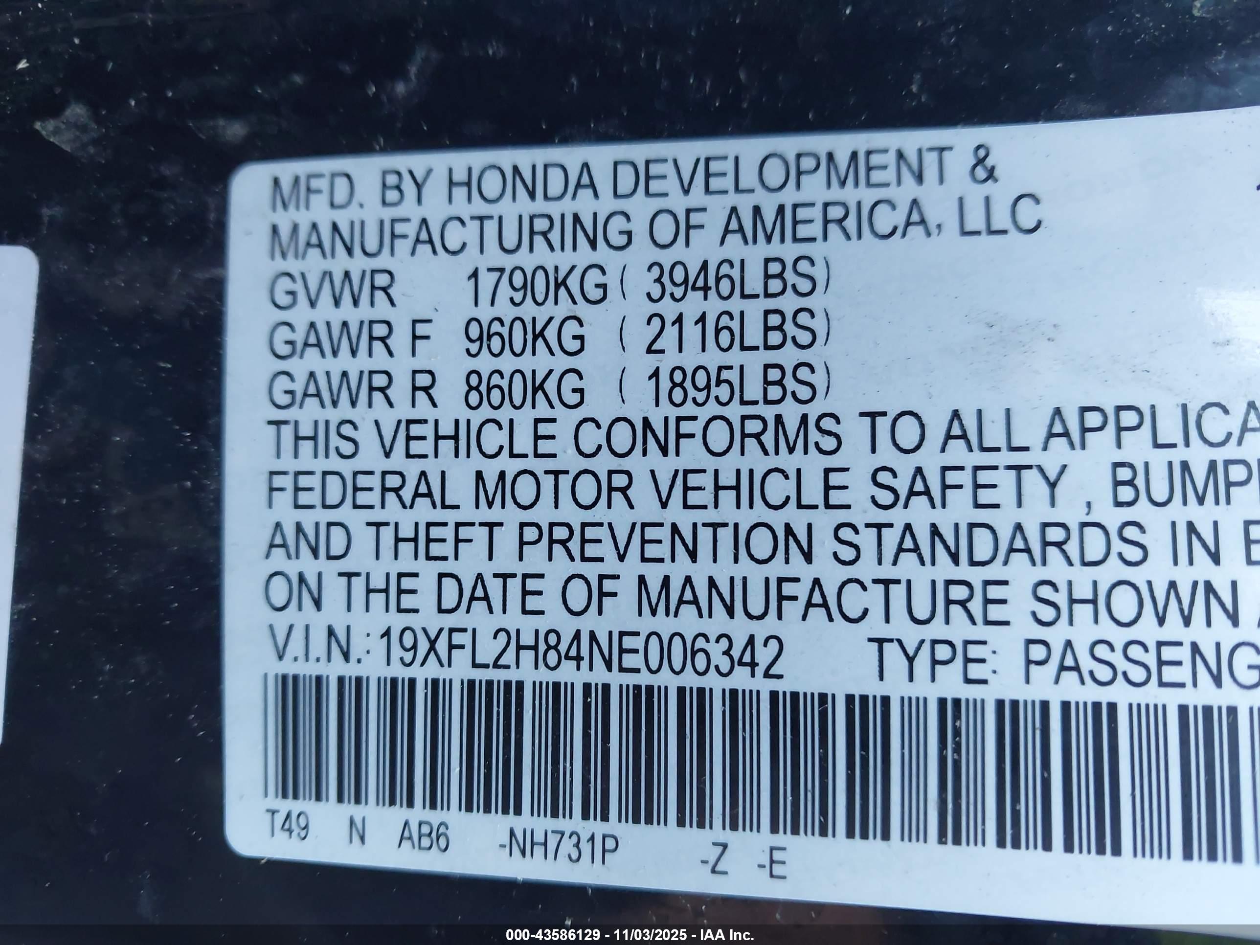HONDA CIVIC image 9