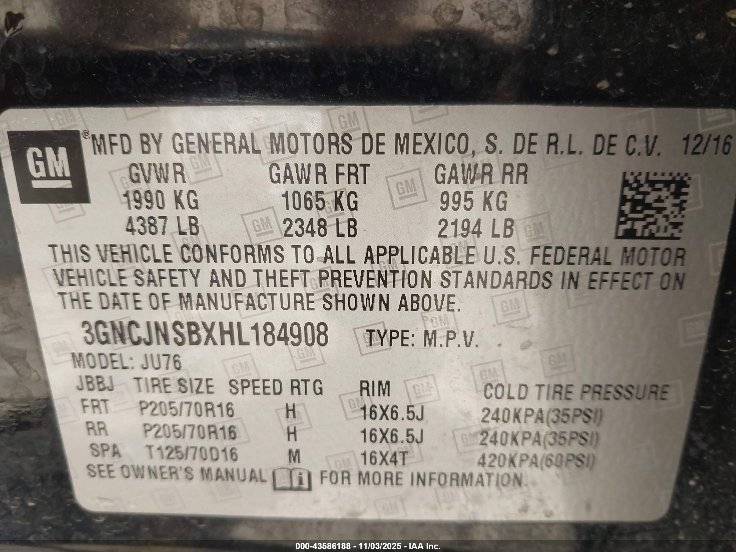 CHEVROLET TRAX image 9