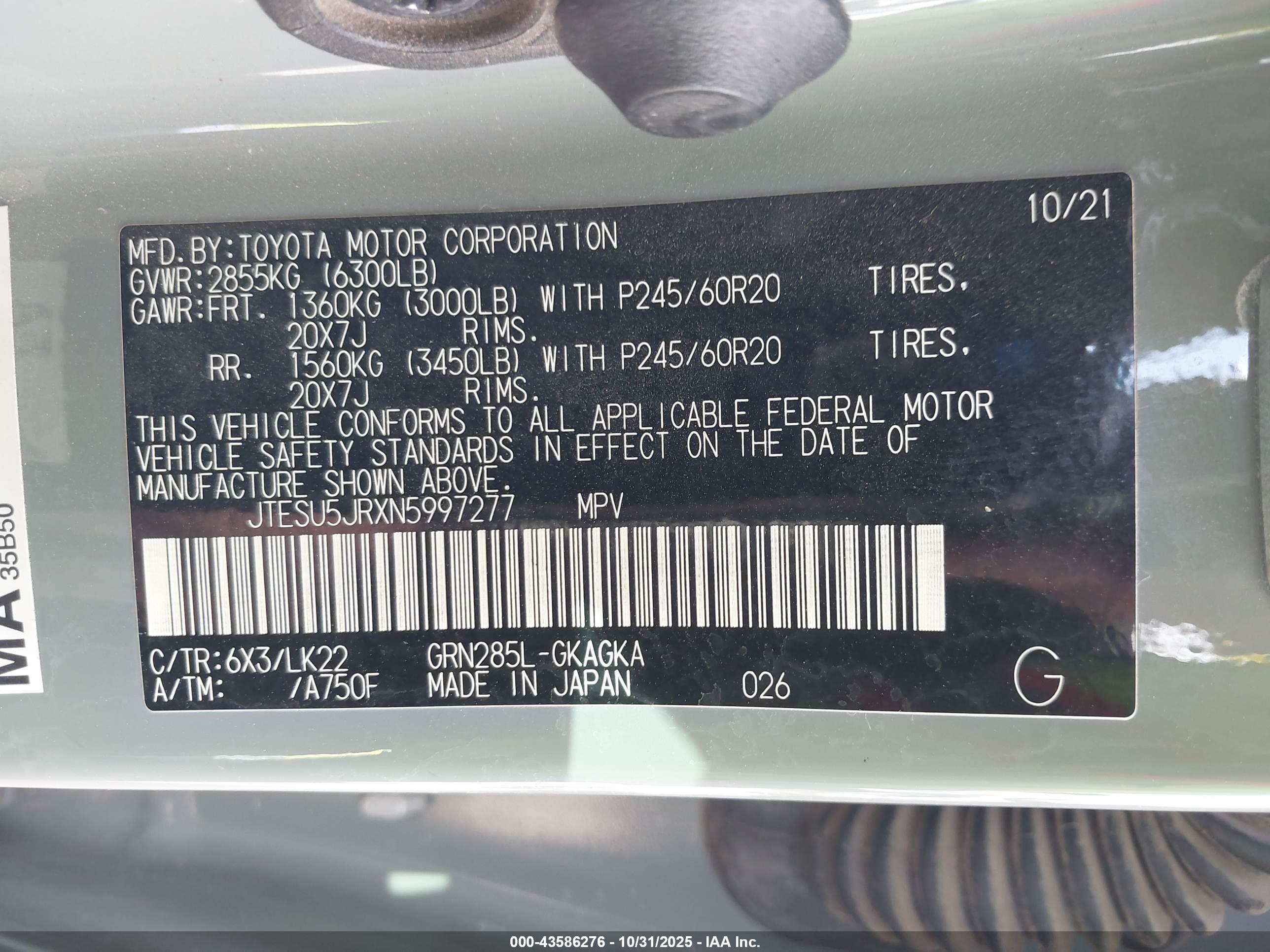 TOYOTA 4RUNNER image 9