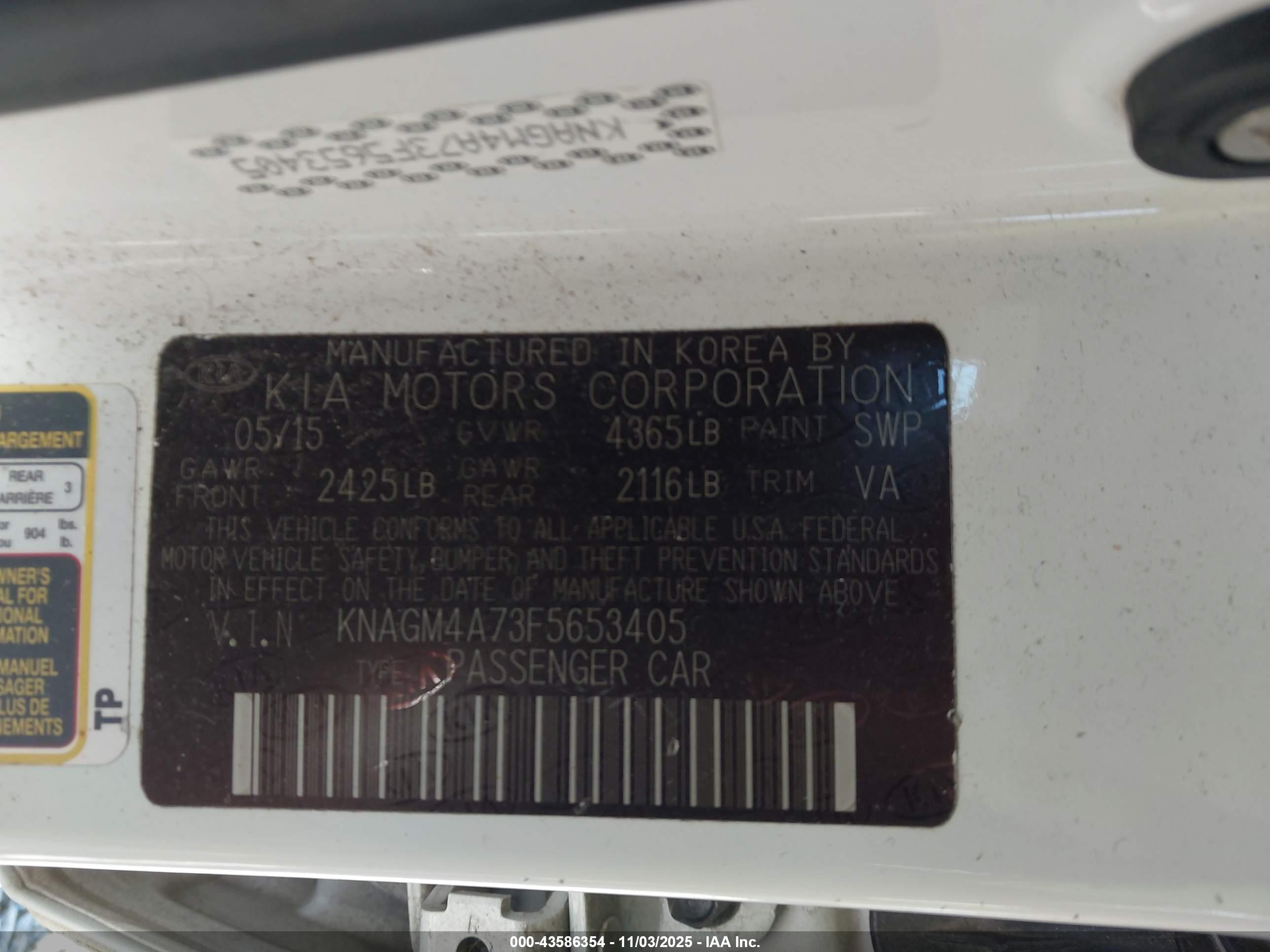KIA OPTIMA image 9