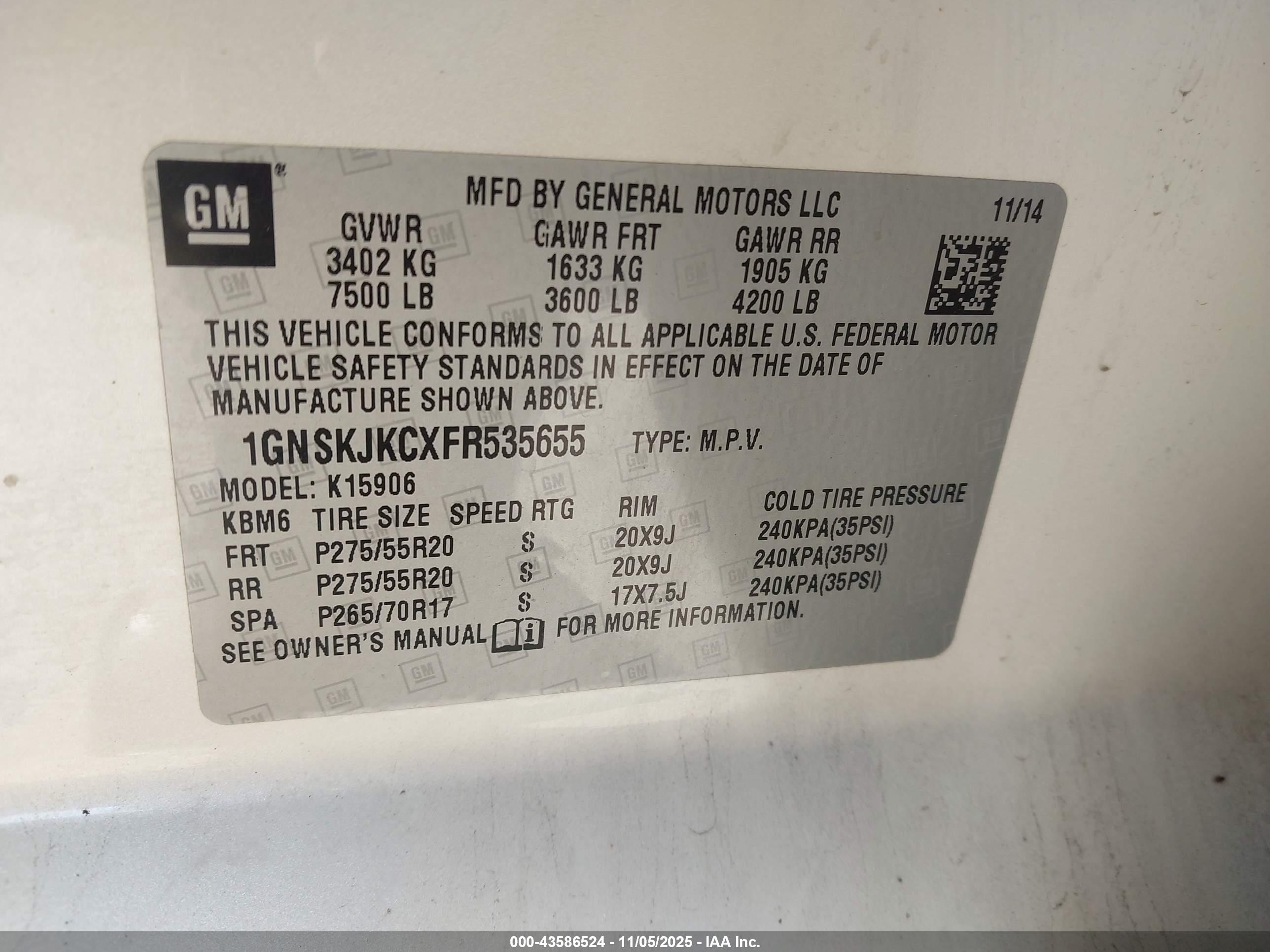 CHEVROLET SUBURBAN image 9