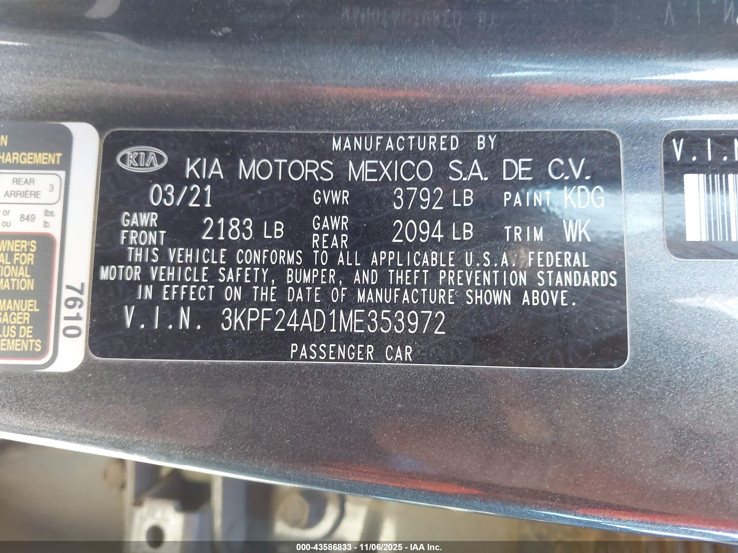 KIA FORTE image 9