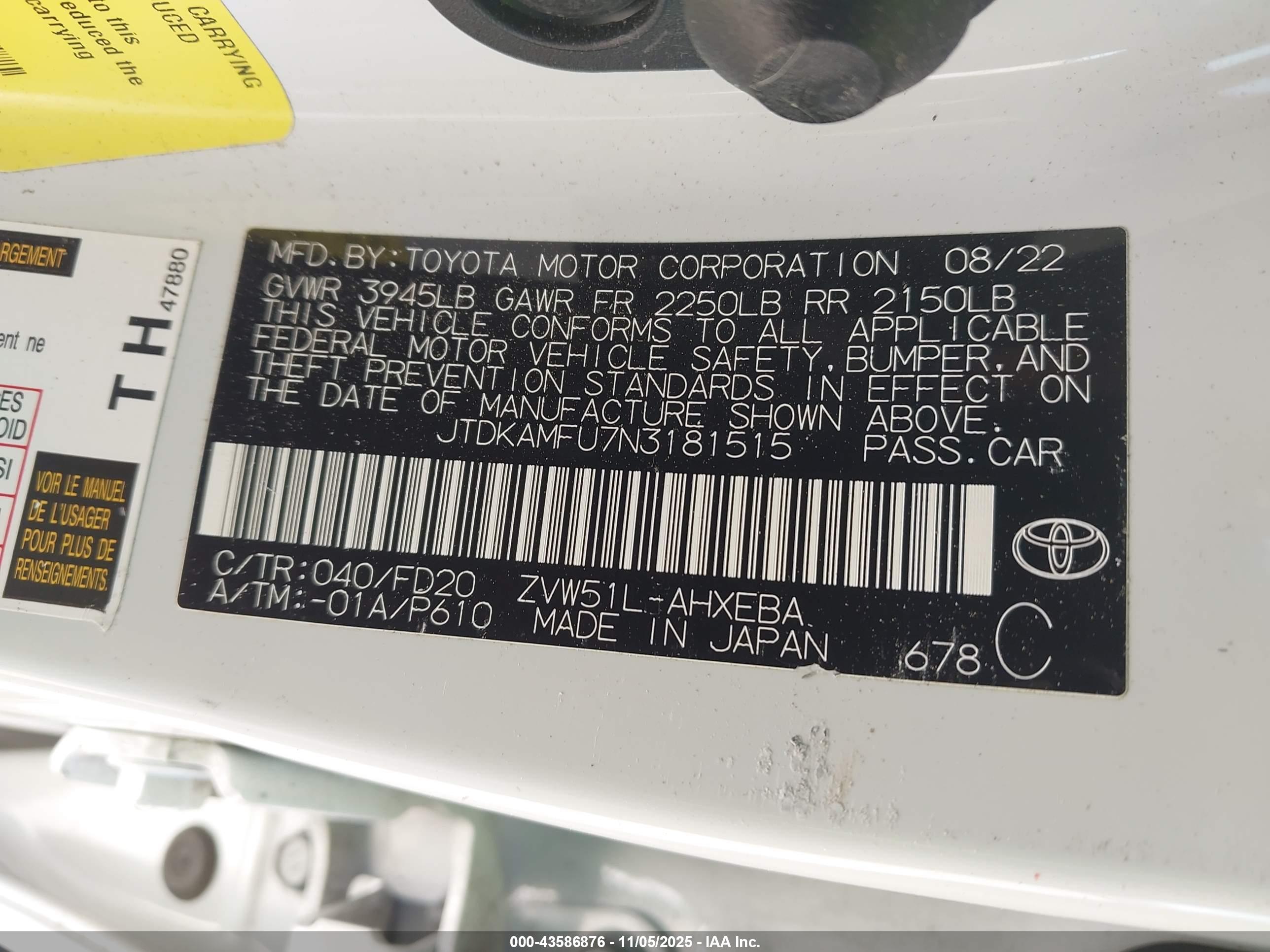 TOYOTA PRIUS image 9
