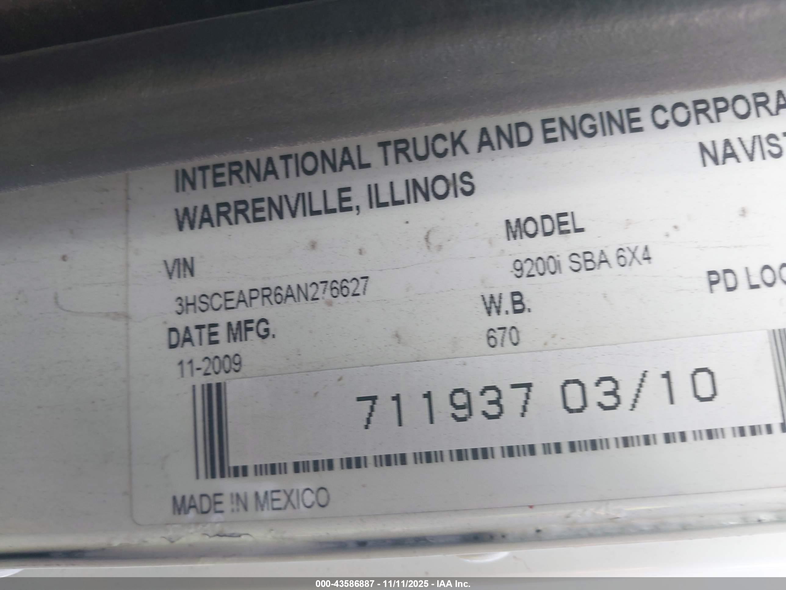 INTERNATIONAL 9200 image 9