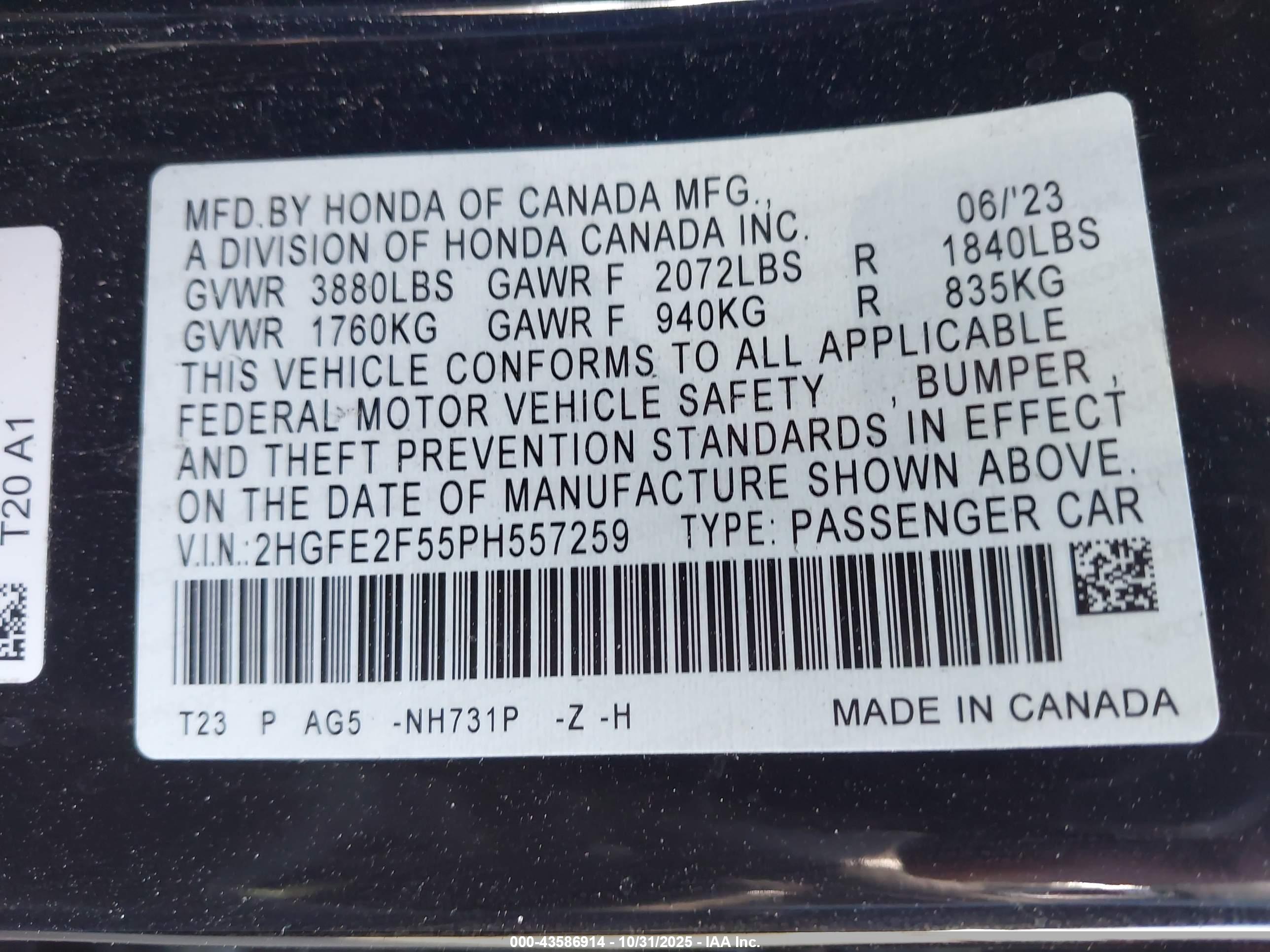 HONDA CIVIC image 9