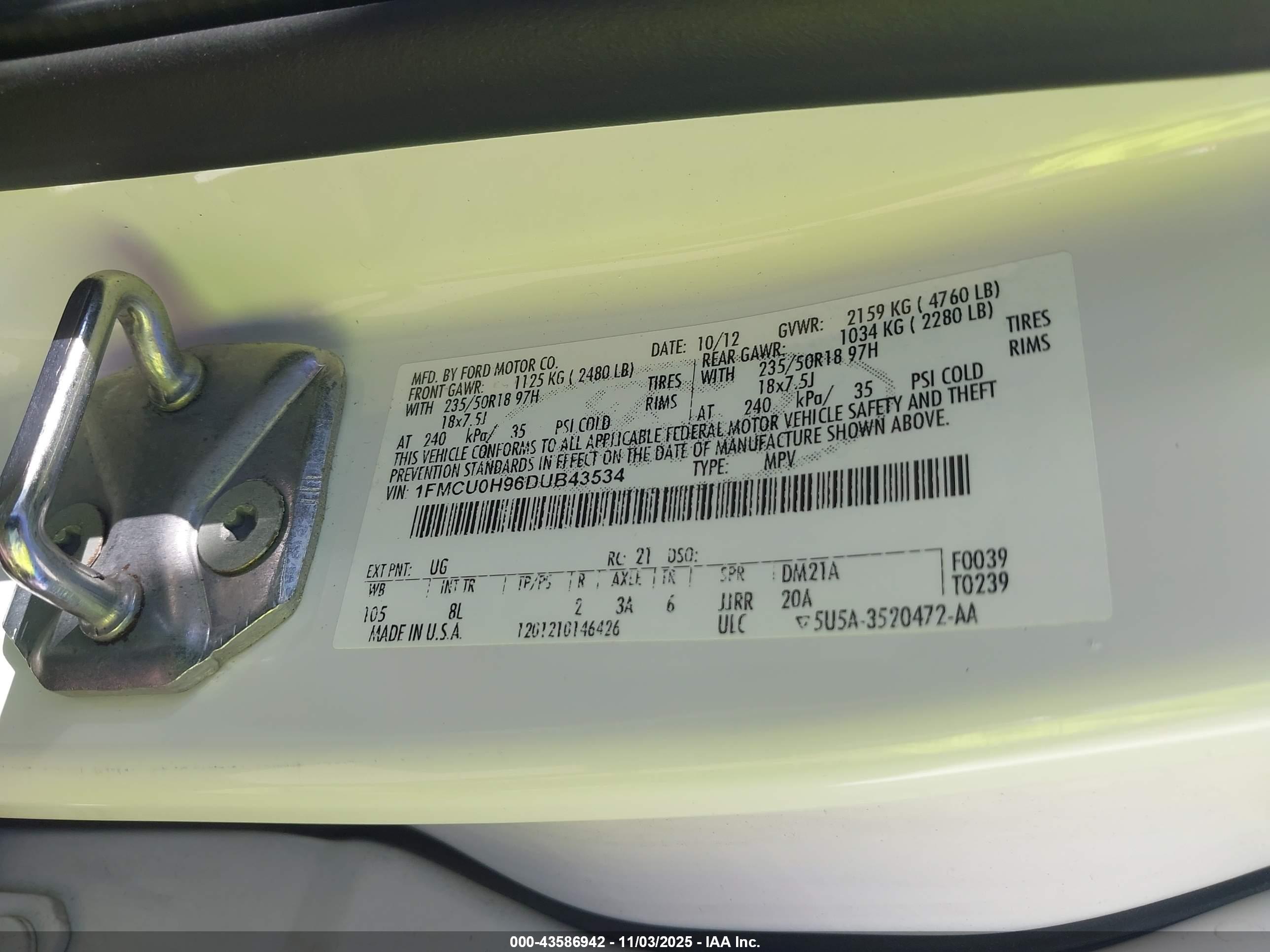 FORD ESCAPE image 9