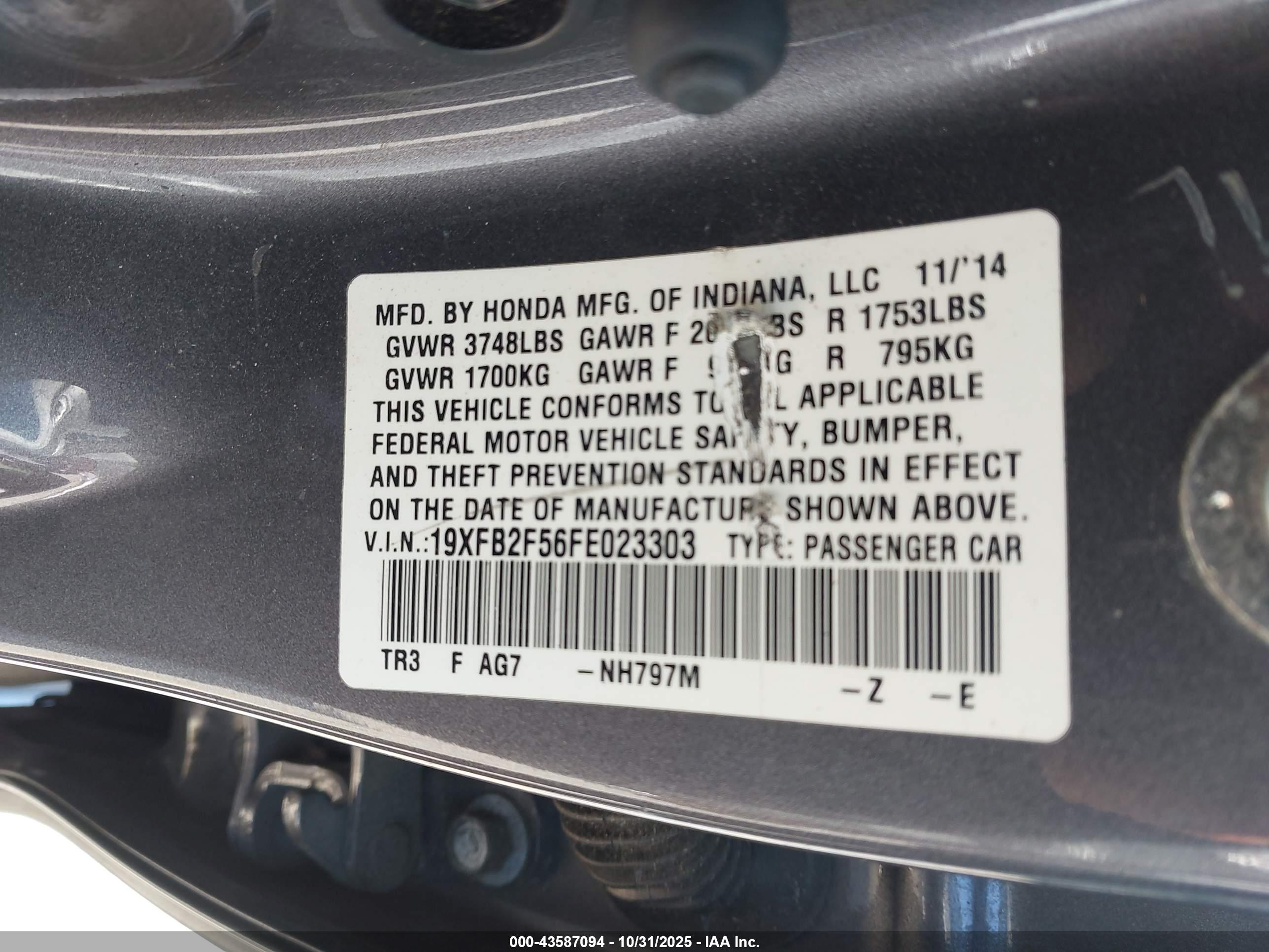 HONDA CIVIC image 9