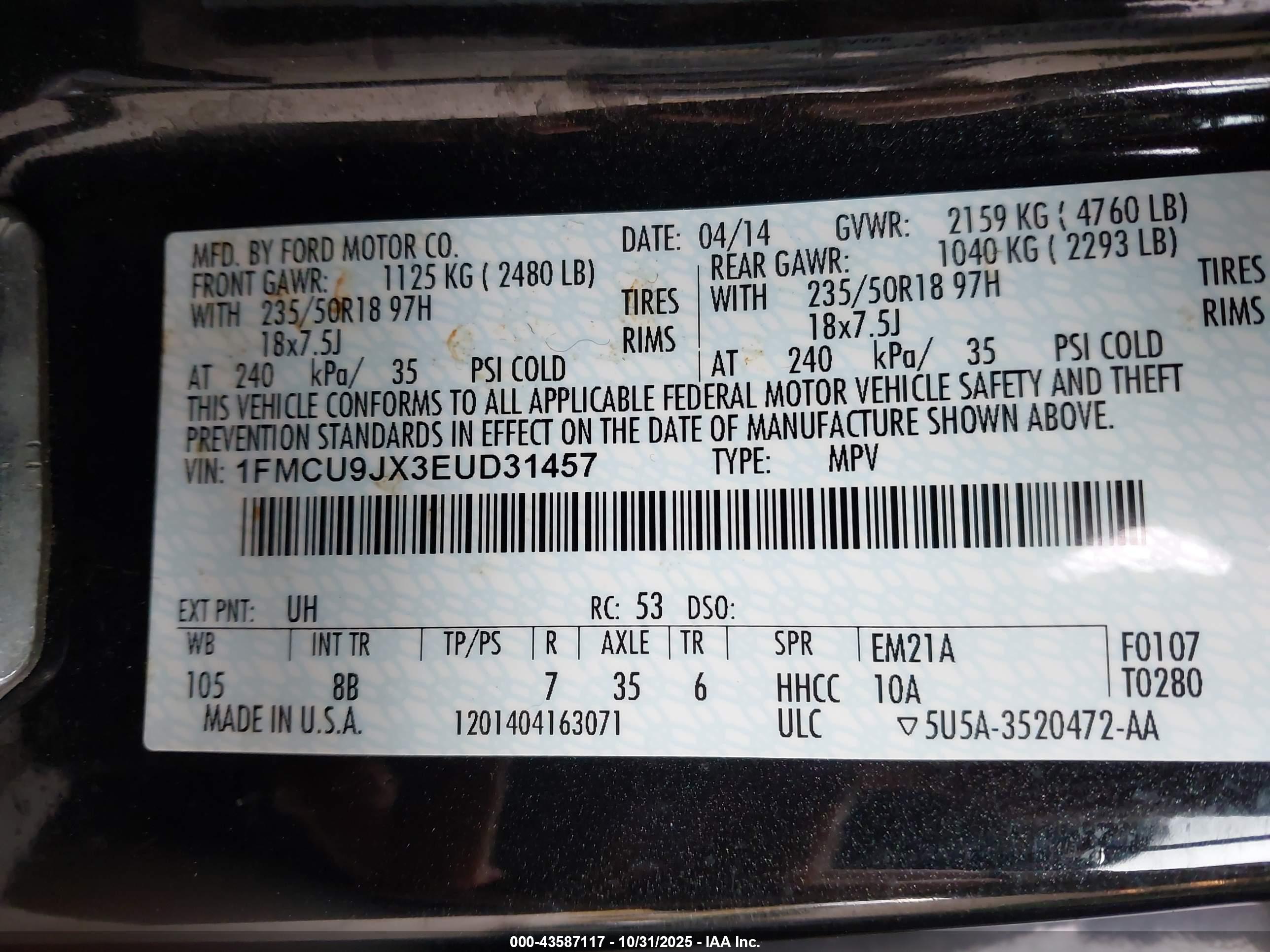 FORD ESCAPE image 9