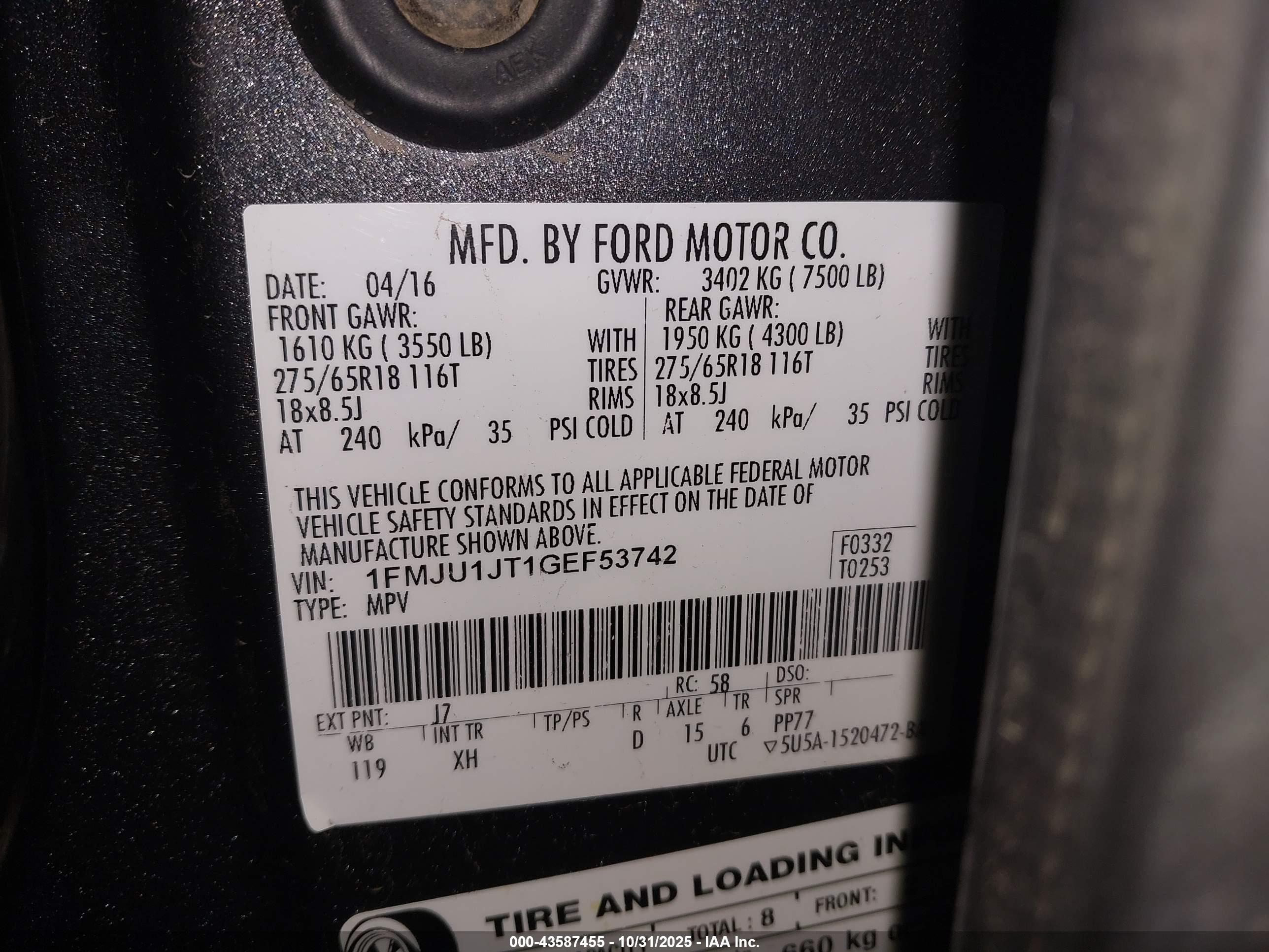 FORD EXPEDITION image 9