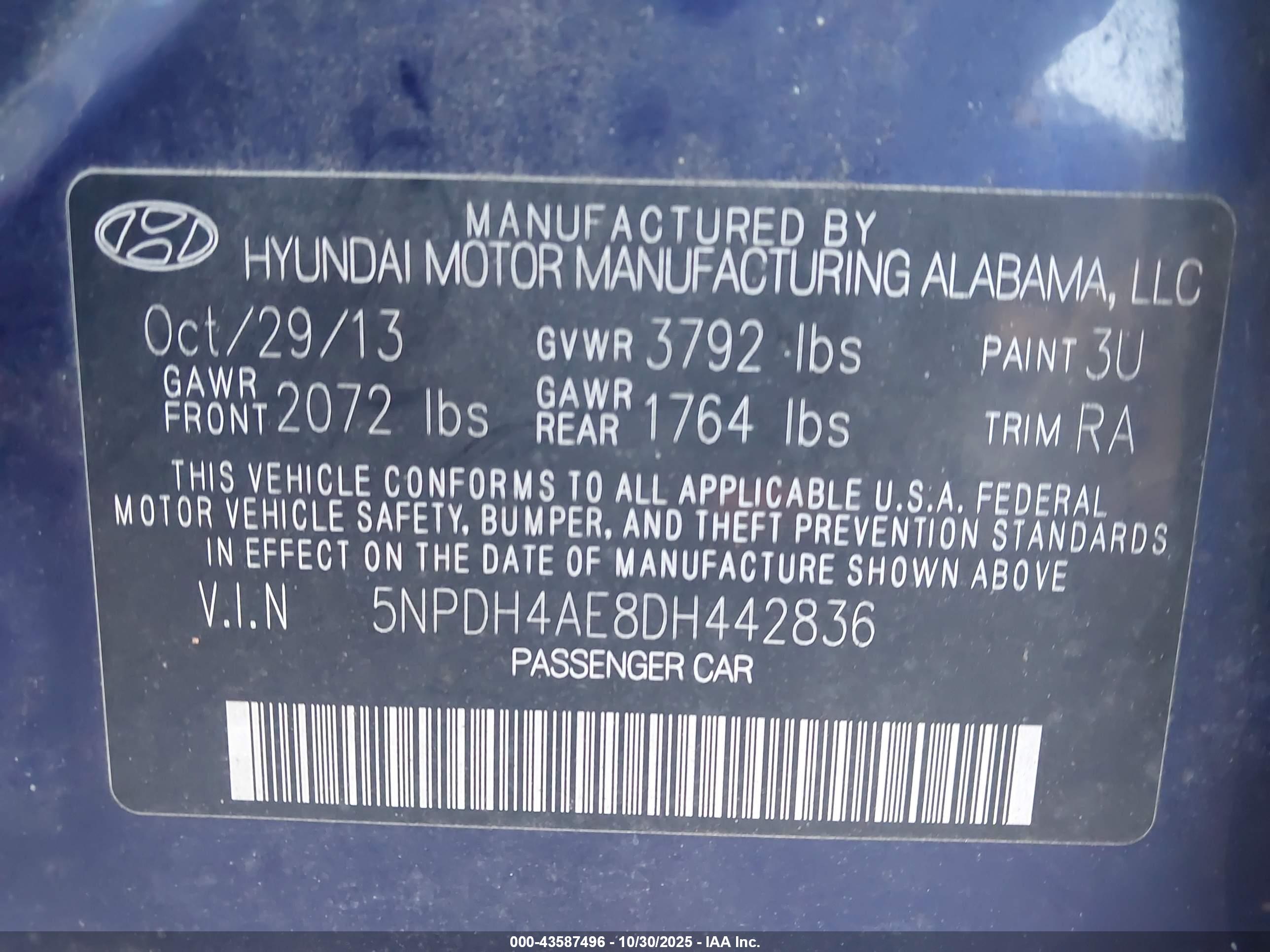 HYUNDAI ELANTRA image 9