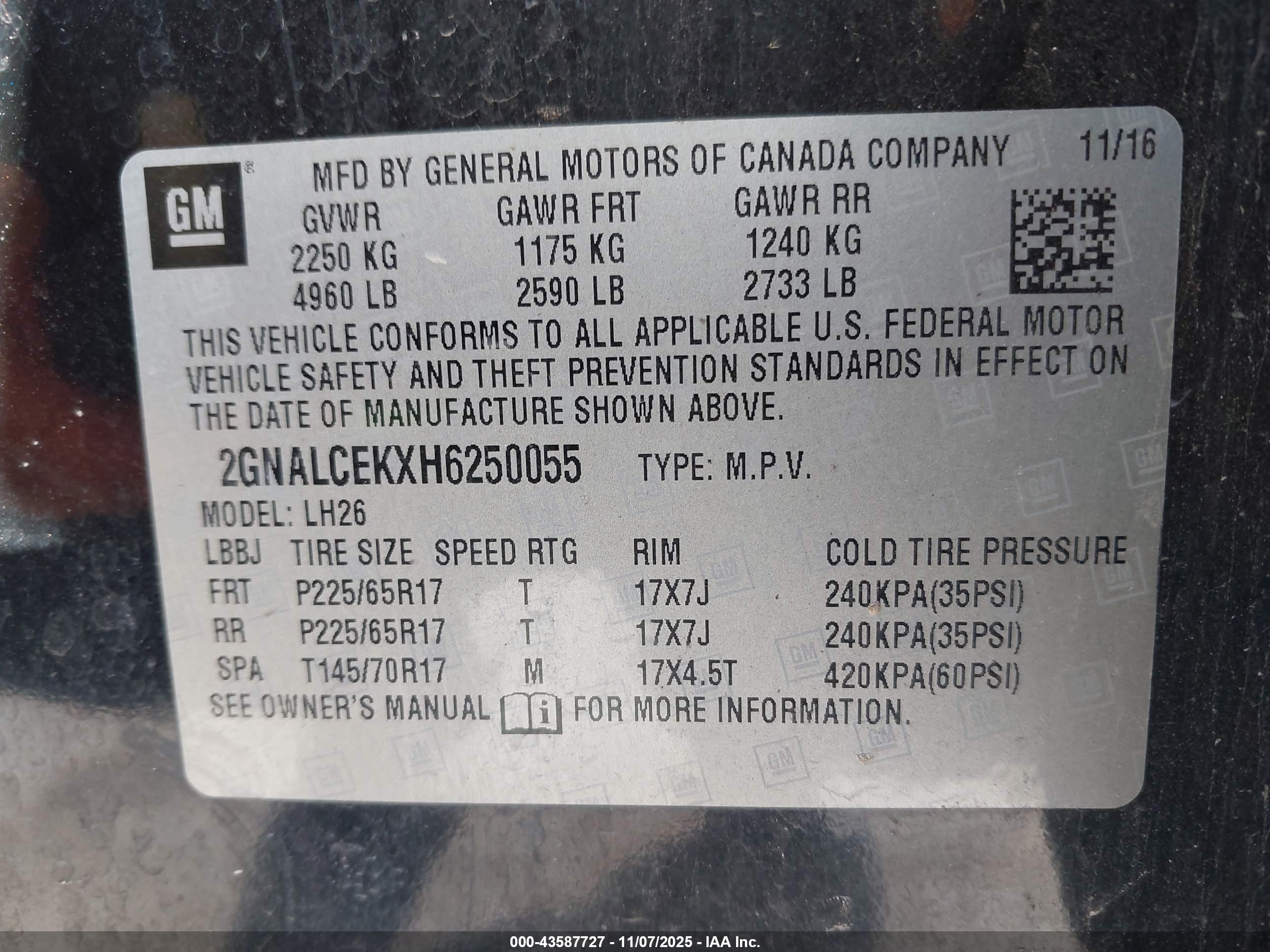 CHEVROLET EQUINOX image 9