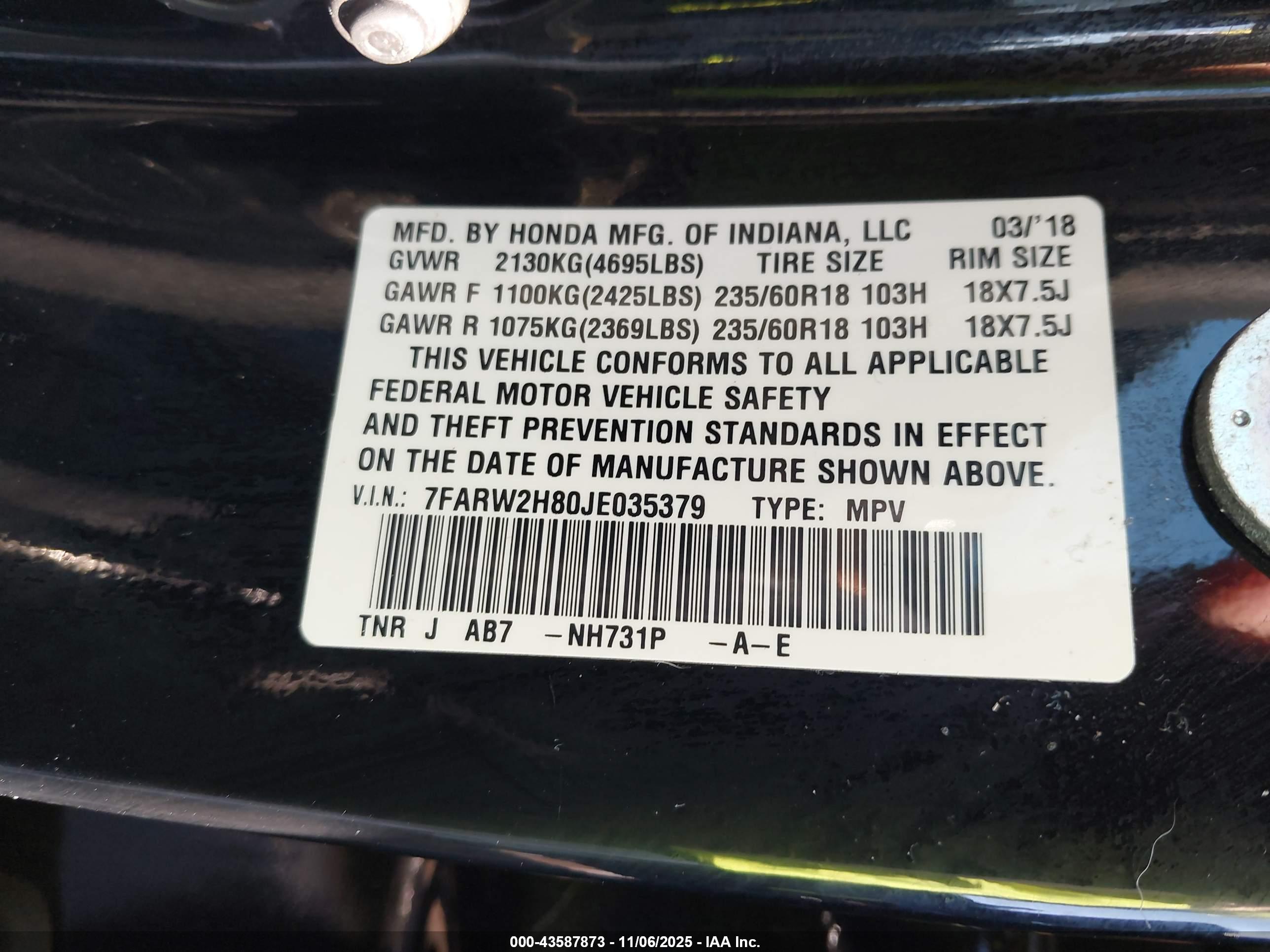 HONDA CR-V image 9