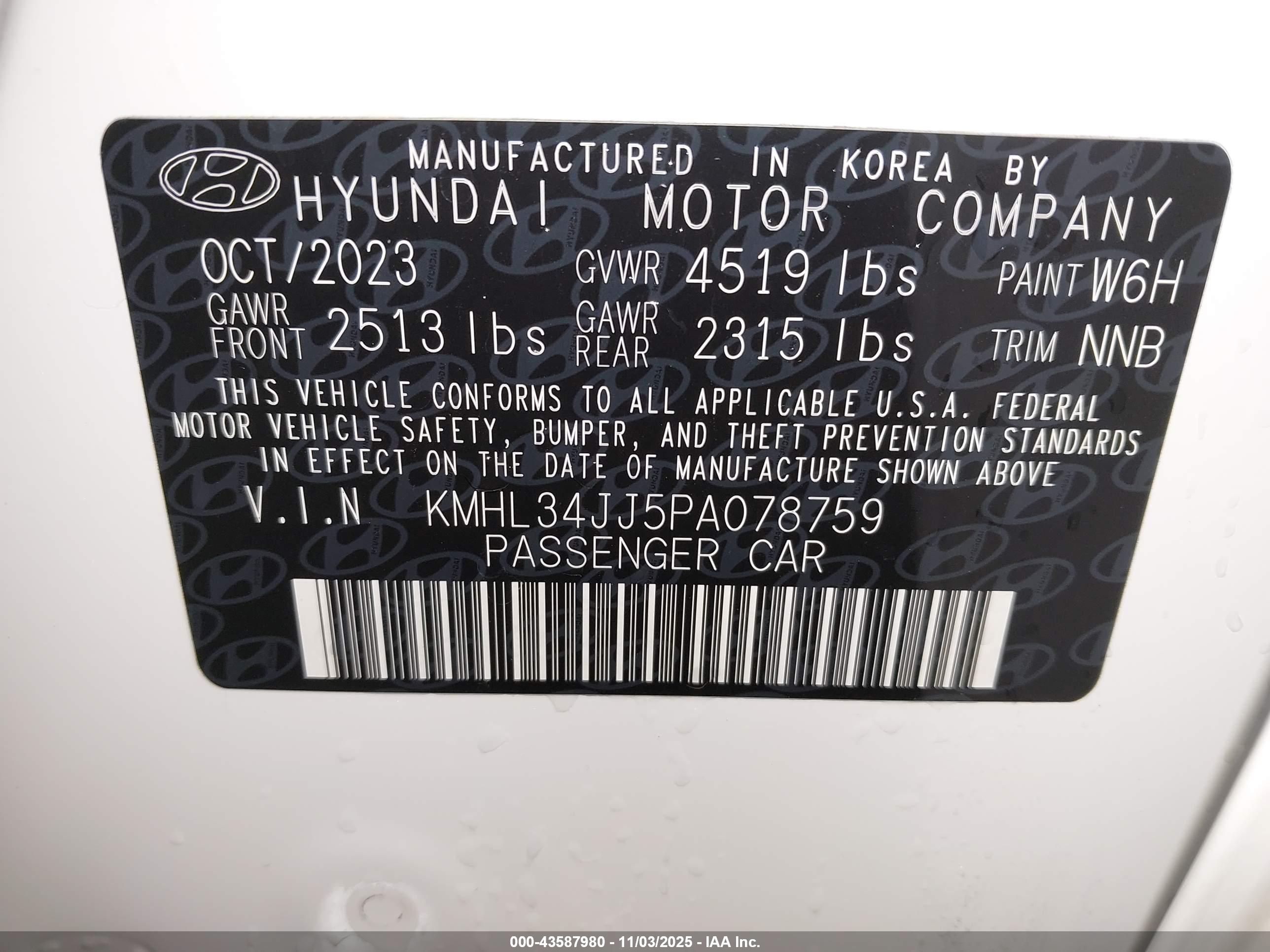 HYUNDAI SONATA image 9