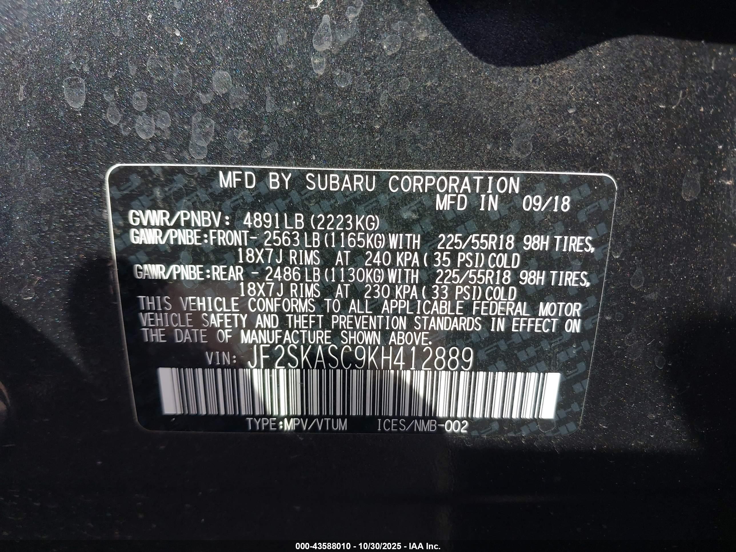 SUBARU FORESTER image 9