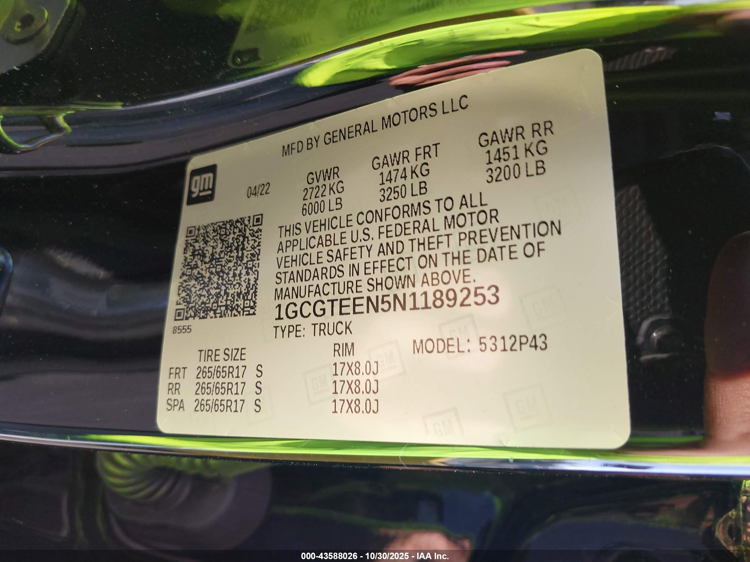 CHEVROLET COLORADO image 9