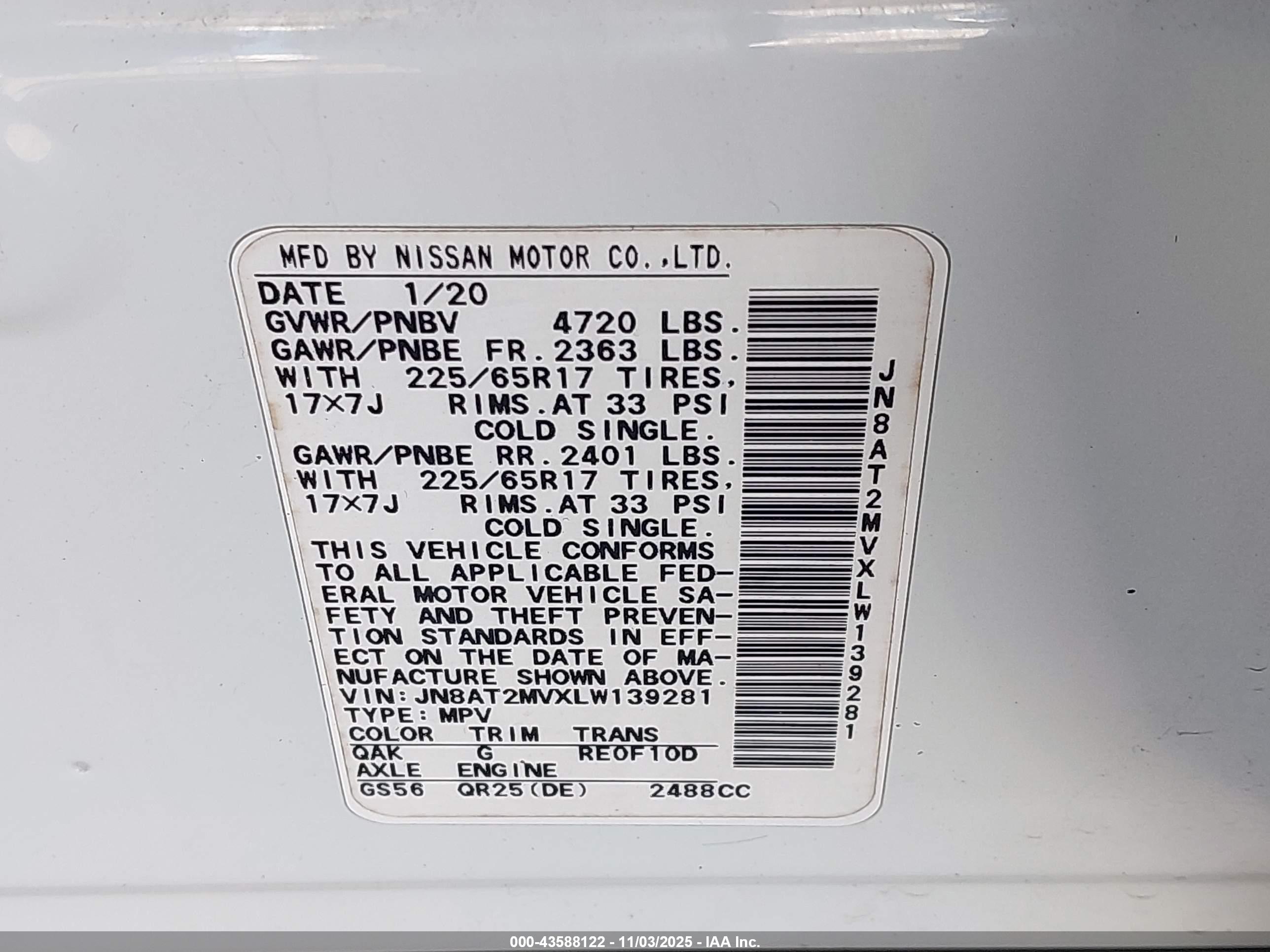 NISSAN ROGUE image 9