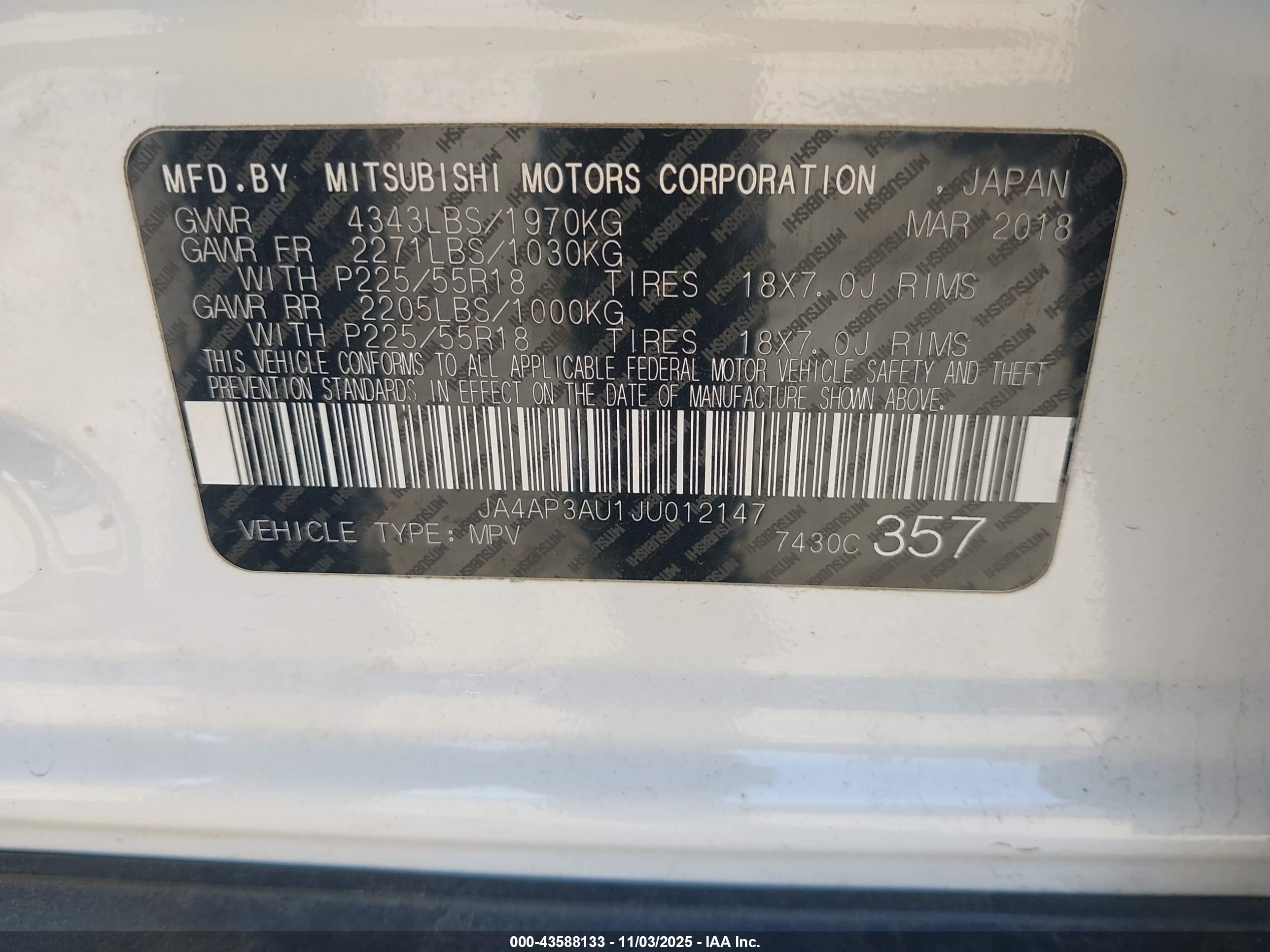 MITSUBISHI OUTLANDER image 9