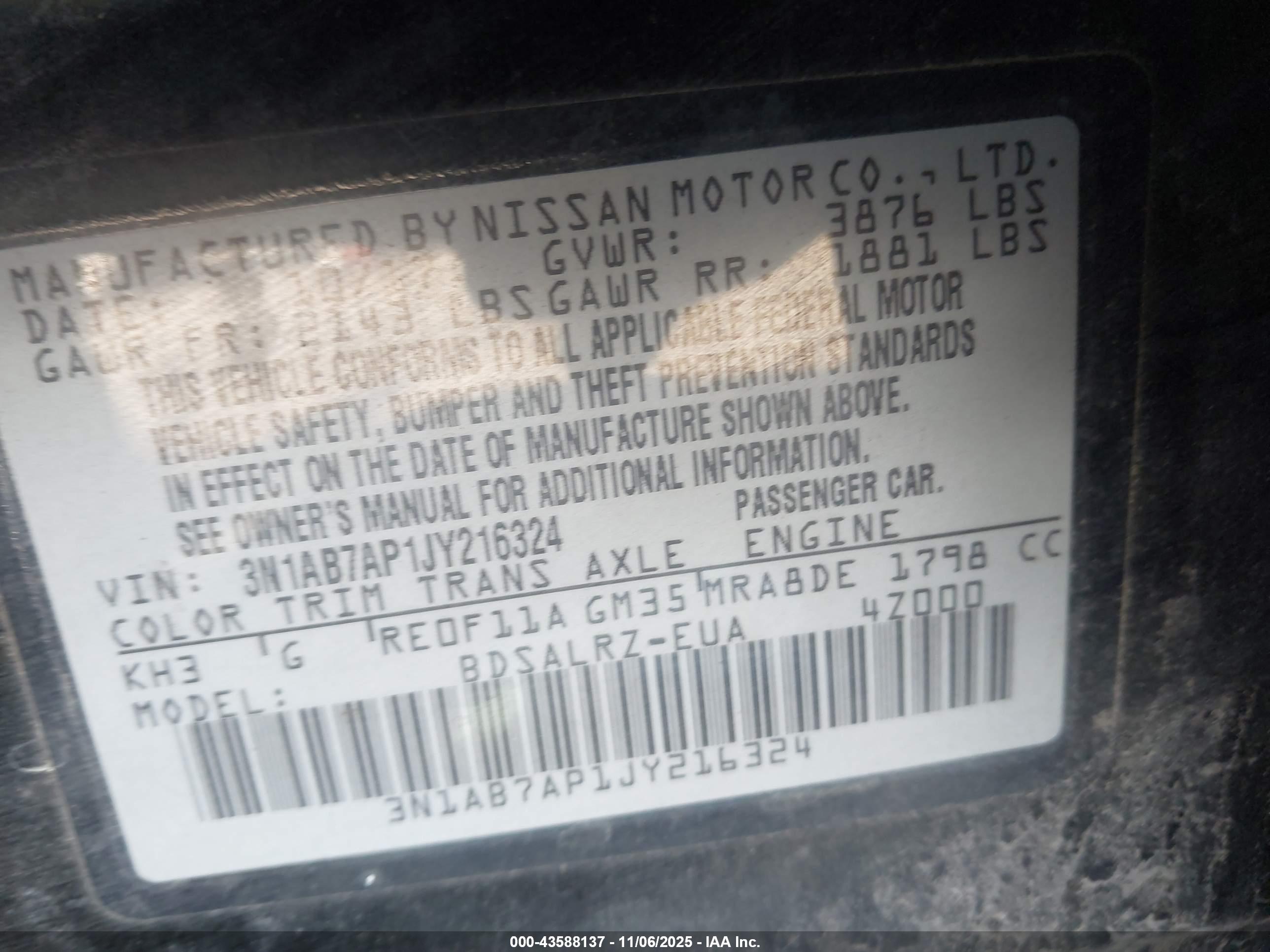 NISSAN SENTRA image 9