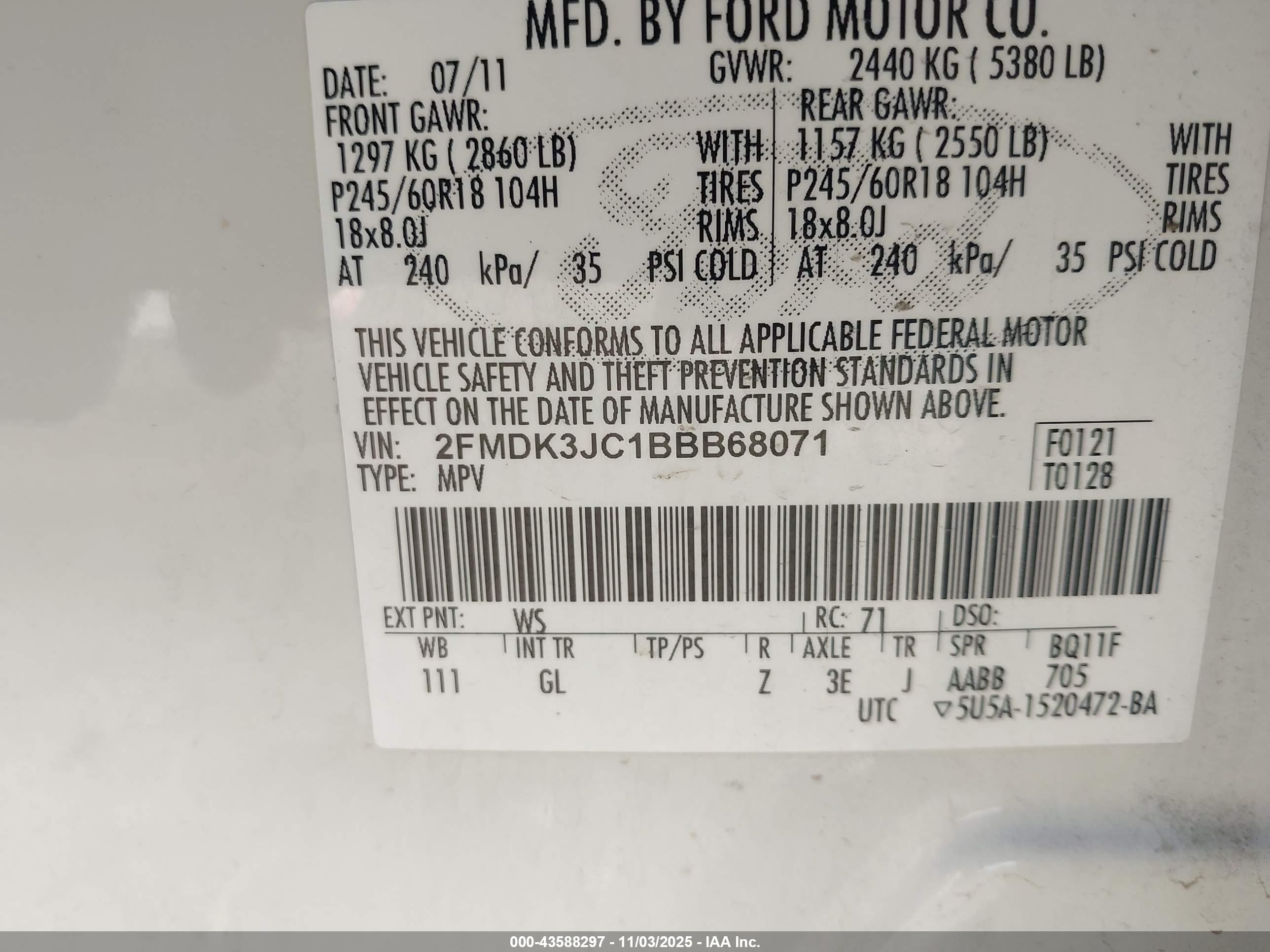 FORD EDGE image 9