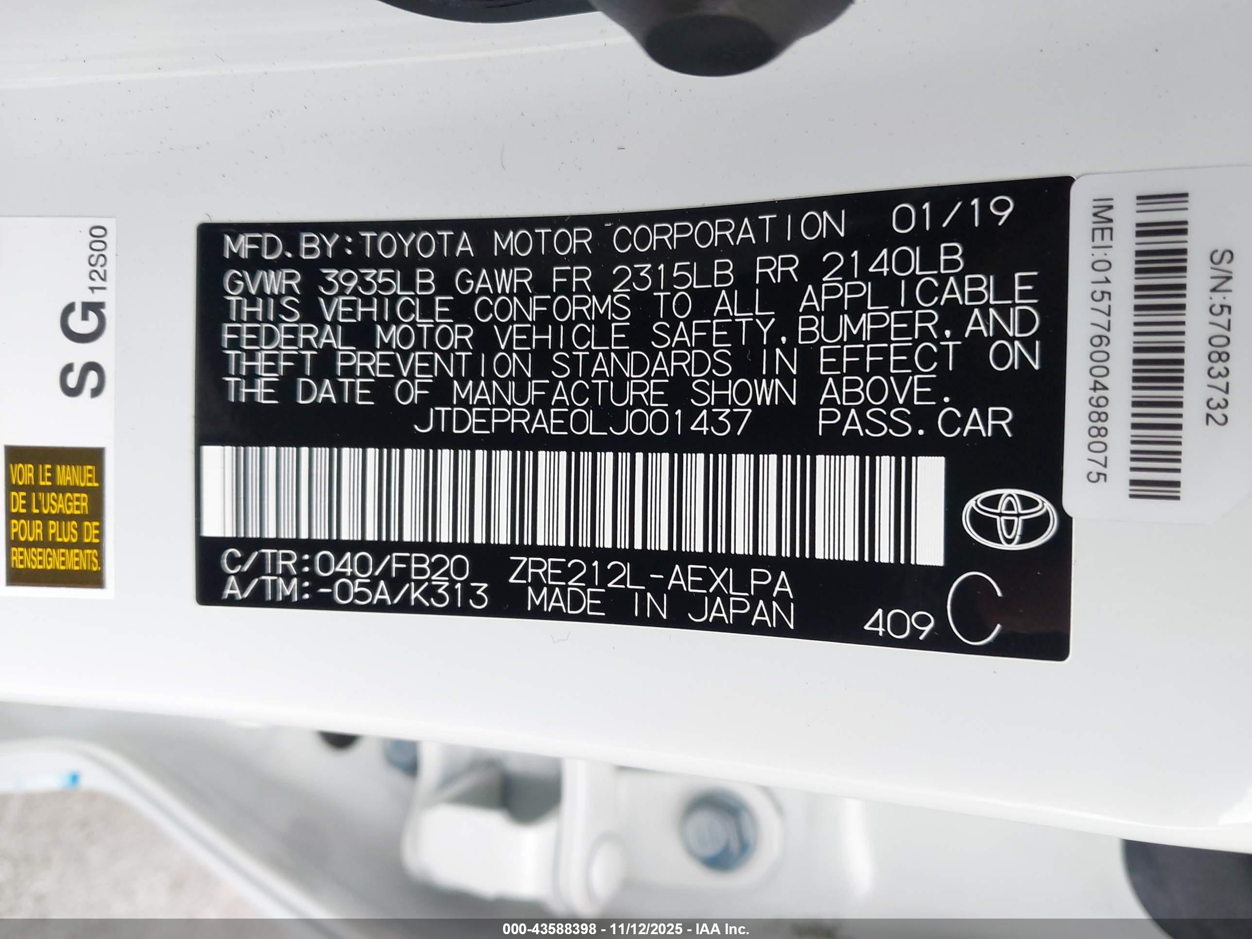 TOYOTA COROLLA image 9